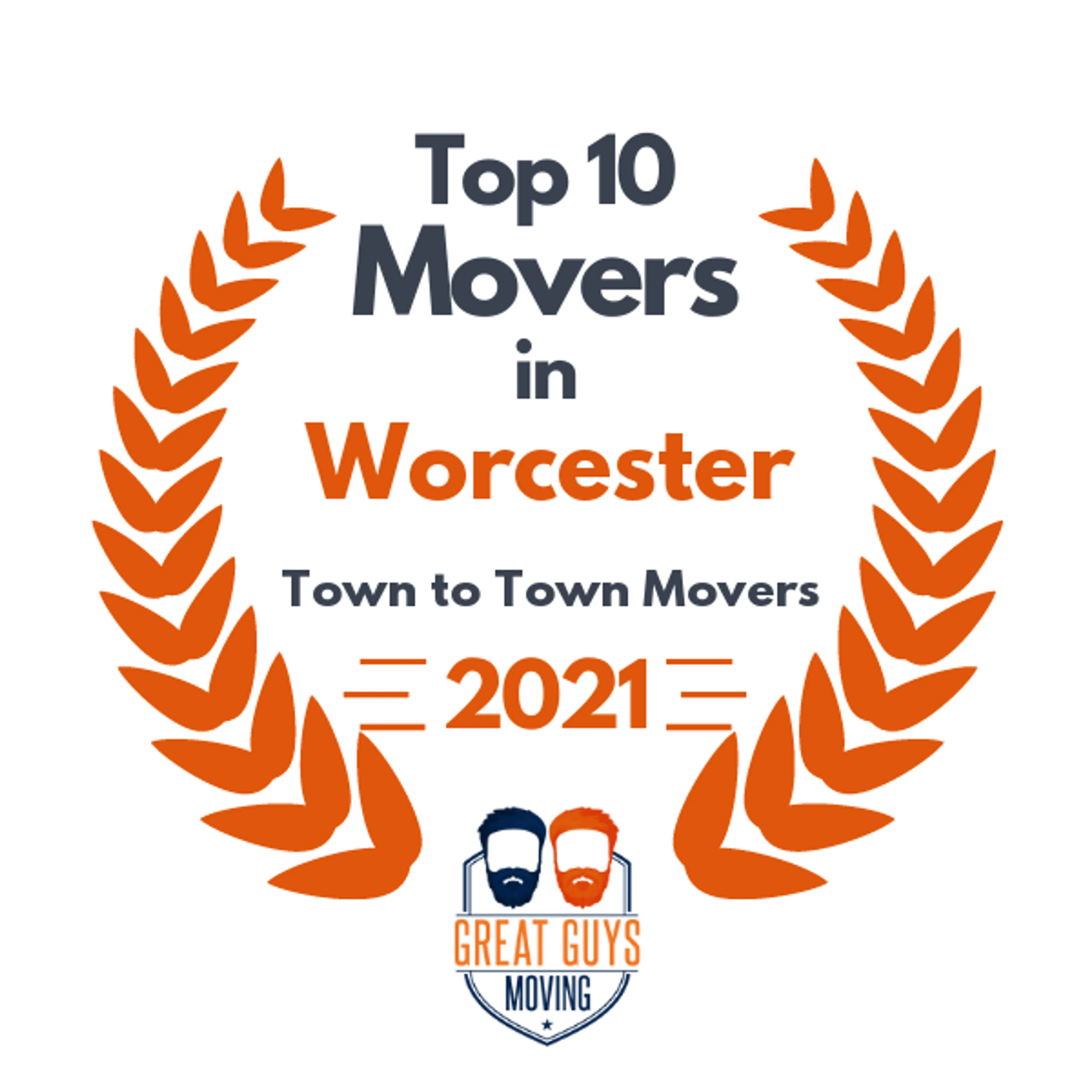 Top 10 Movers in Worcester, MA 2021 award