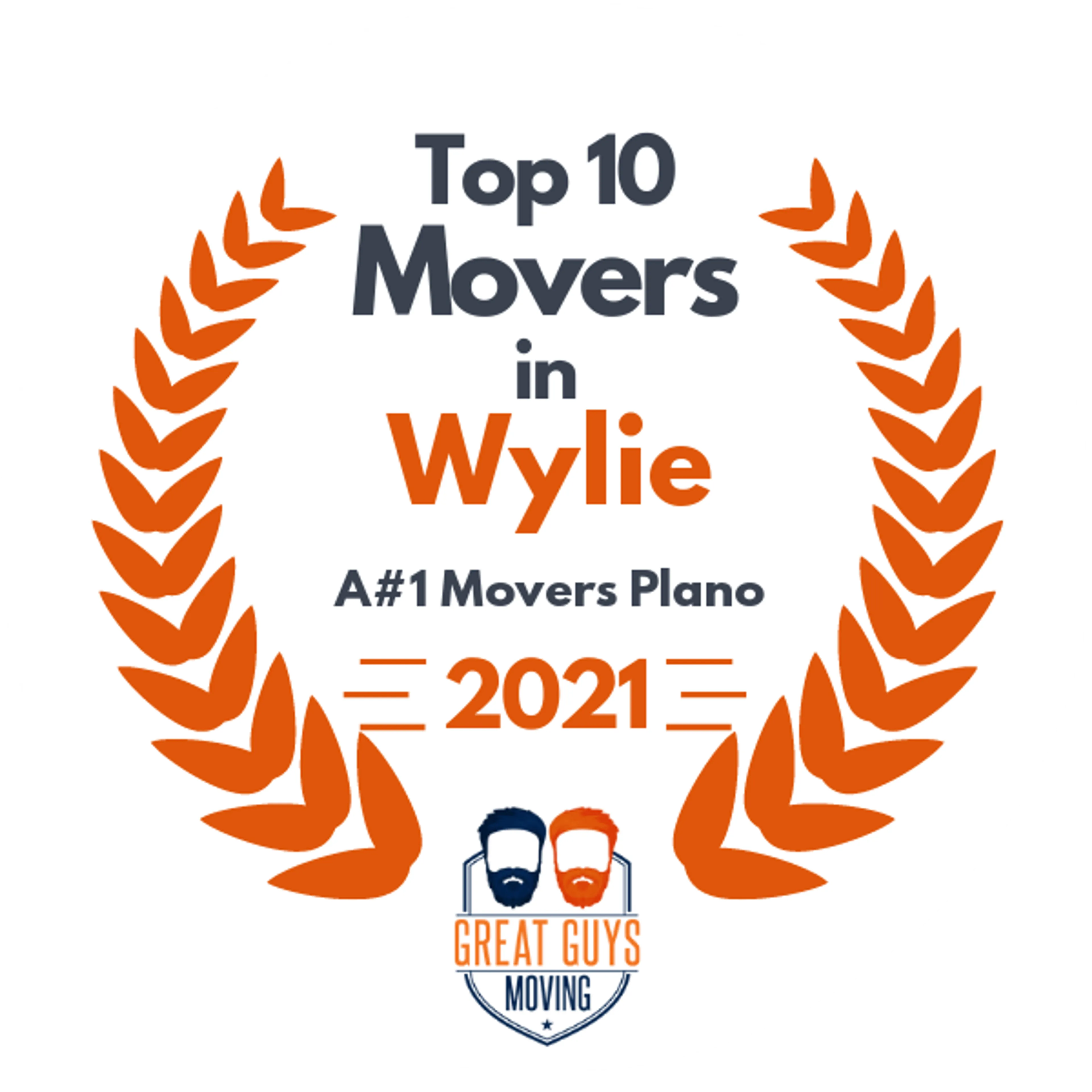 Top 10 Movers in Garland, TX 2021 award