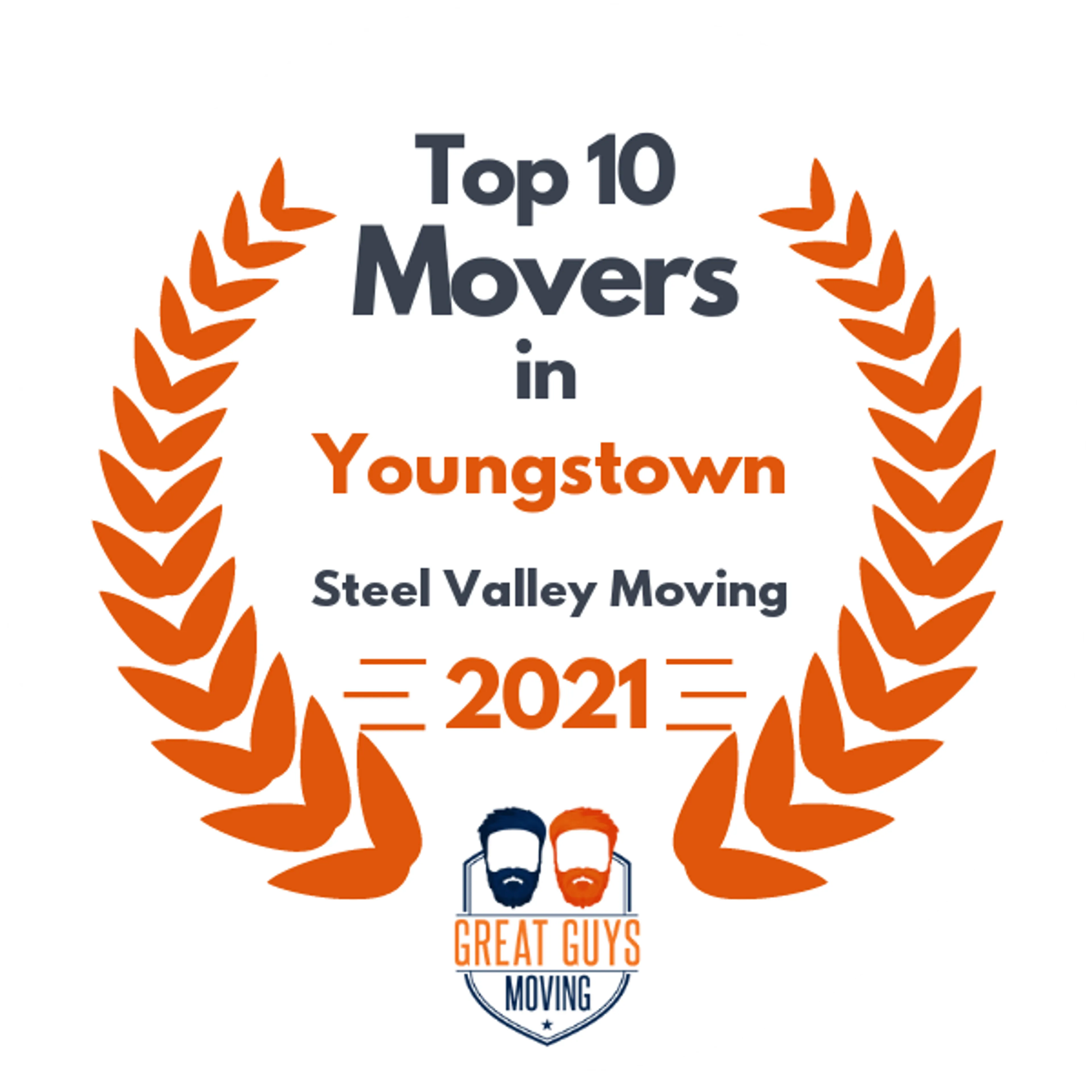 Top 10 Movers in Akron, OH 2021 award