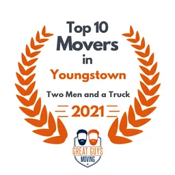 top 10 ranked movers in youngstown 2021 two men and a truck image