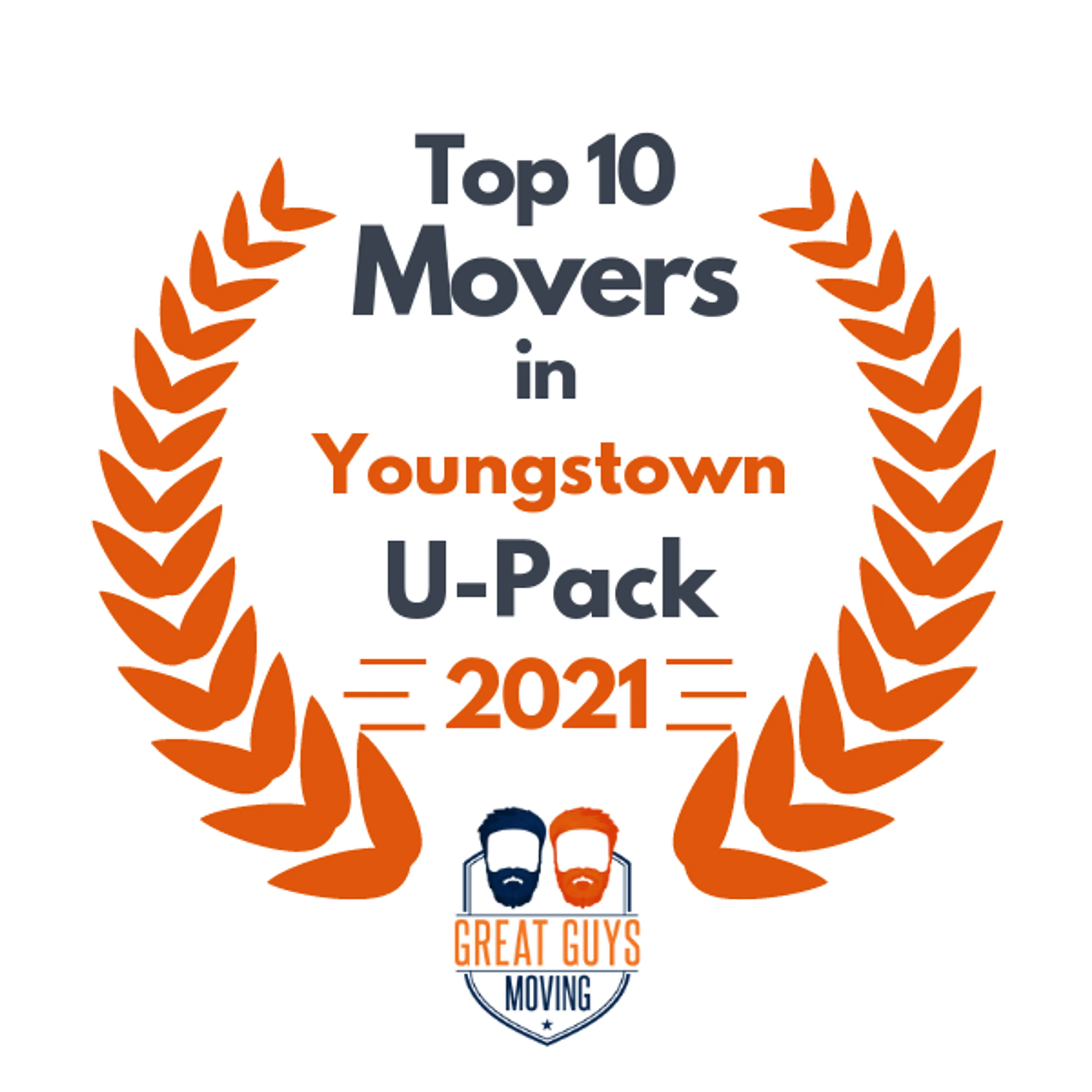 Top 10 Movers in Youngstown, OH 2021 award