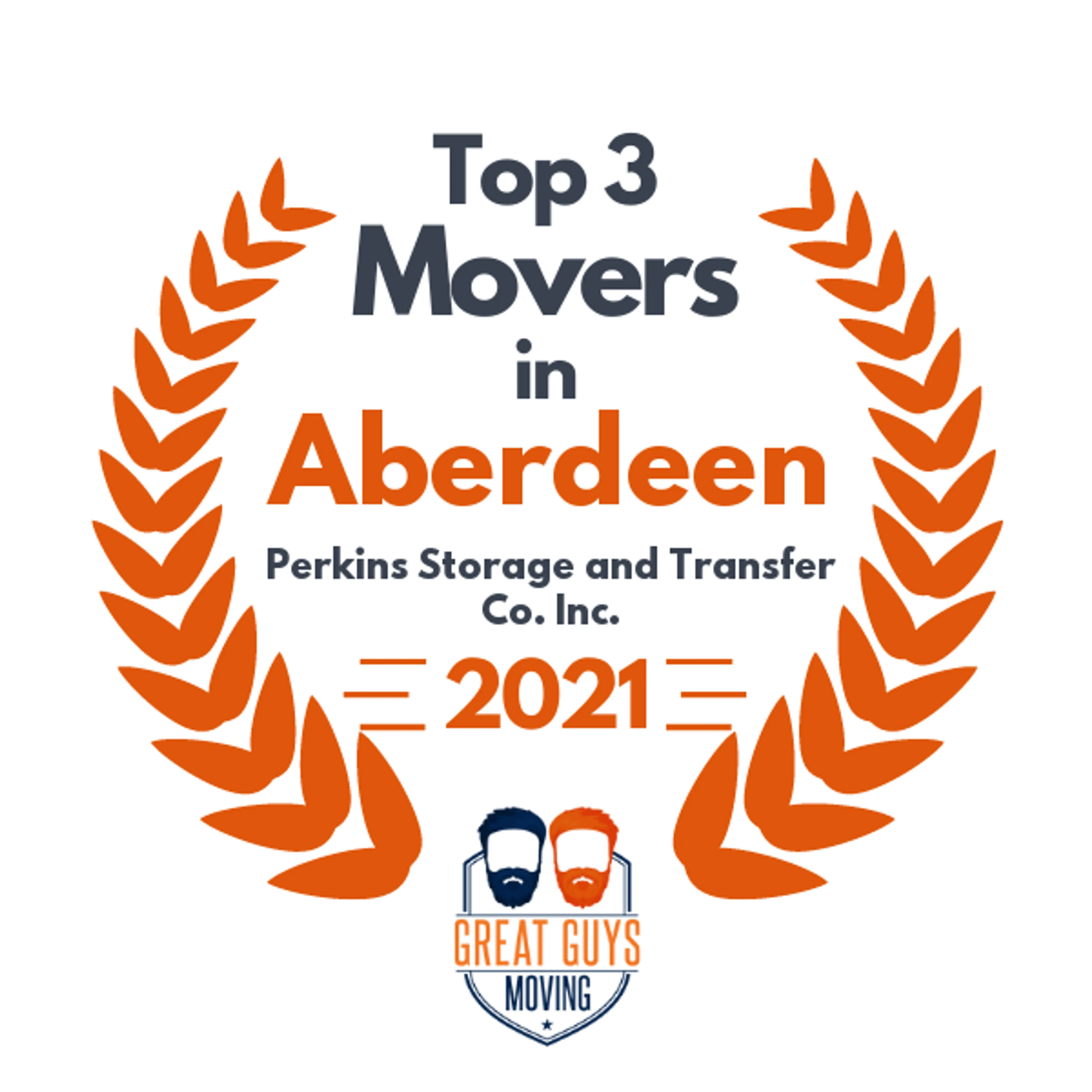 Top 3 Movers in Aberdeen, SD 2021 award