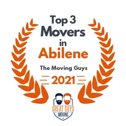 top 3 ranked movers in abilene 2021 the moving guys image