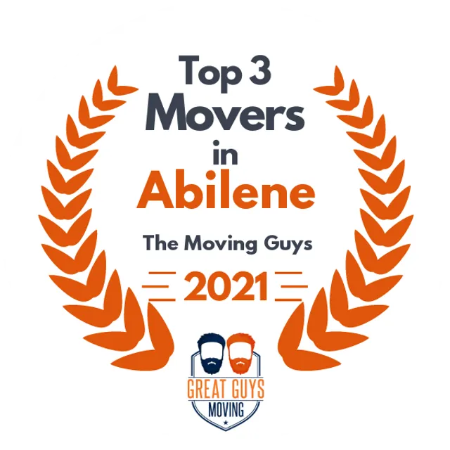 Top 3 Movers in Abilene, TX 2021 award