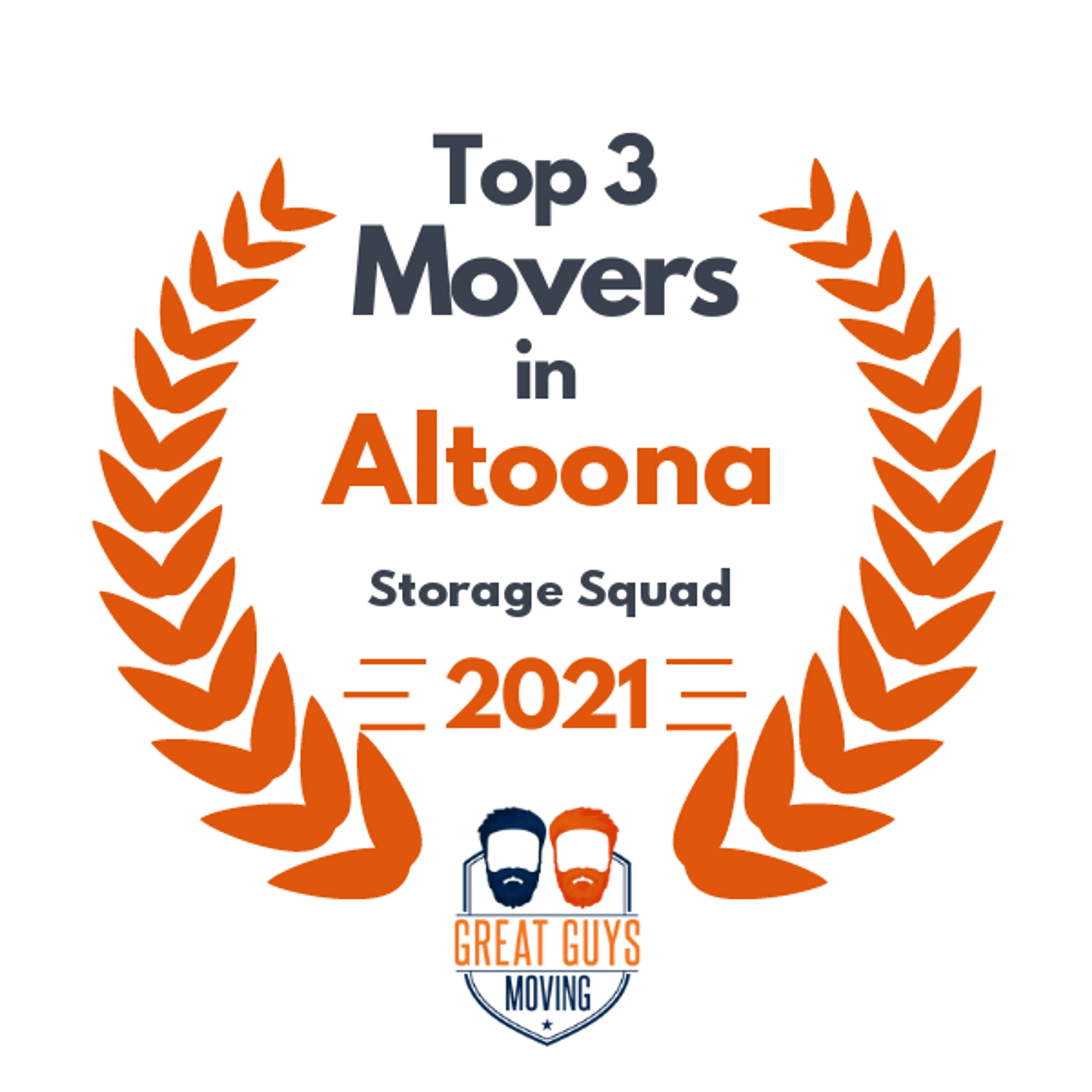 Top 3 Movers in Altoona, PA 2021 award