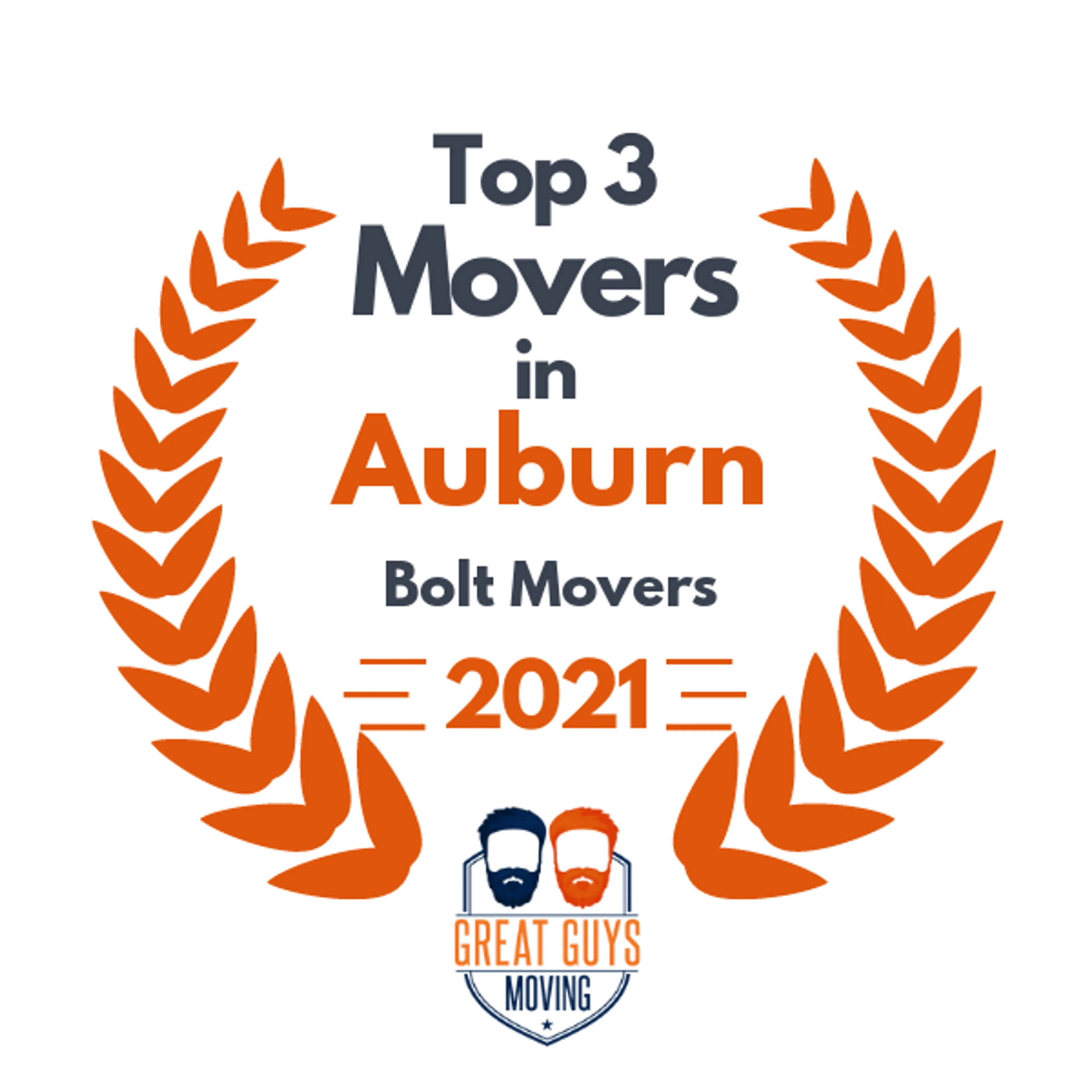 Top 3 Movers in Birmingham, AL 2021 award
