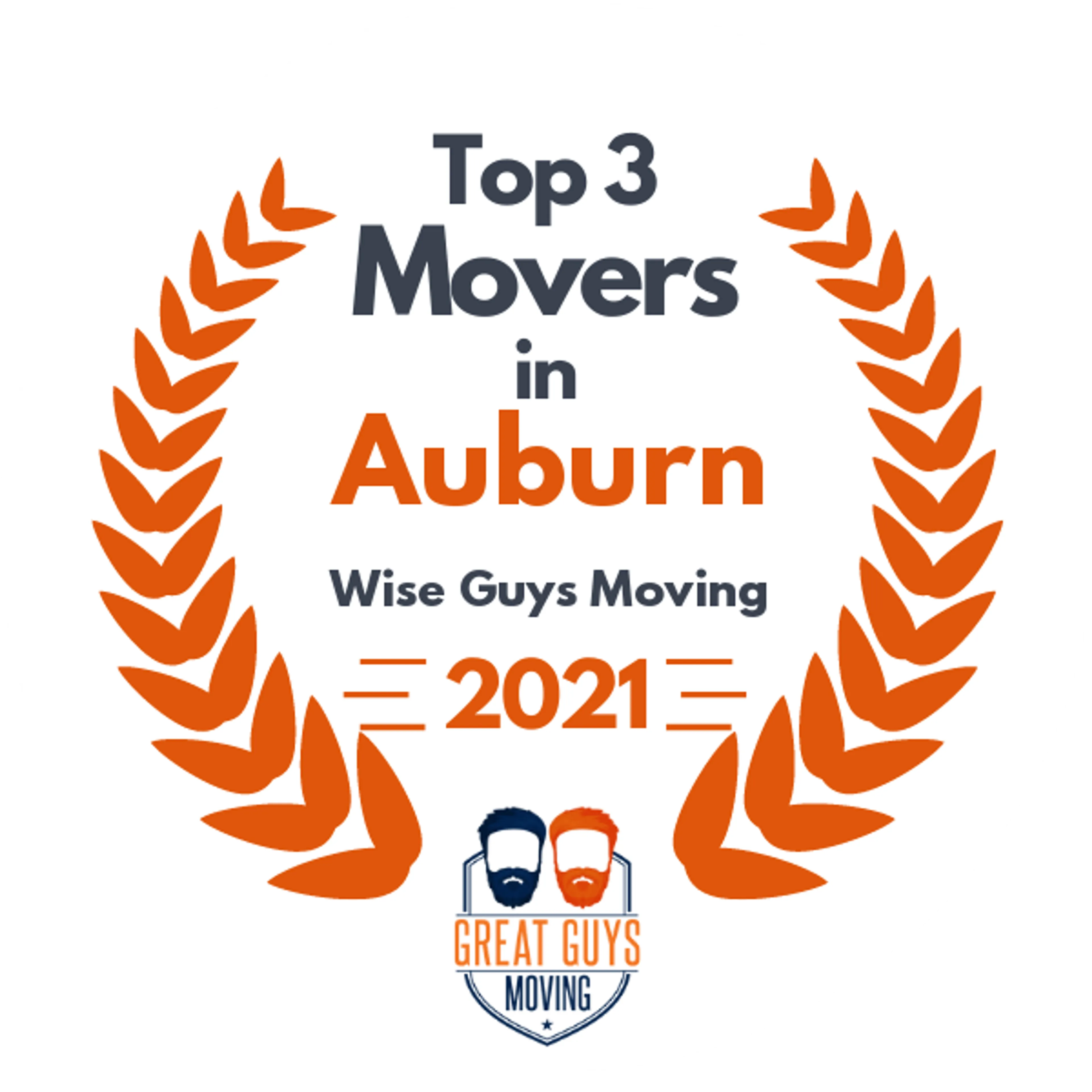 Top 3 Movers in Montgomery, AL 2021 award