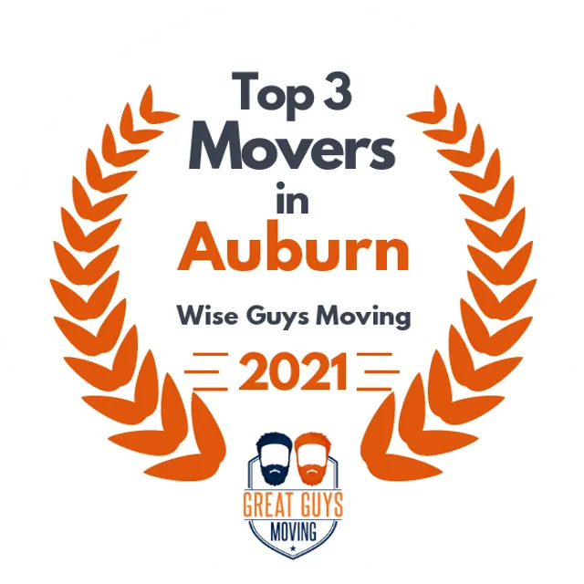 Top 3 Movers in Montgomery, AL 2021 award