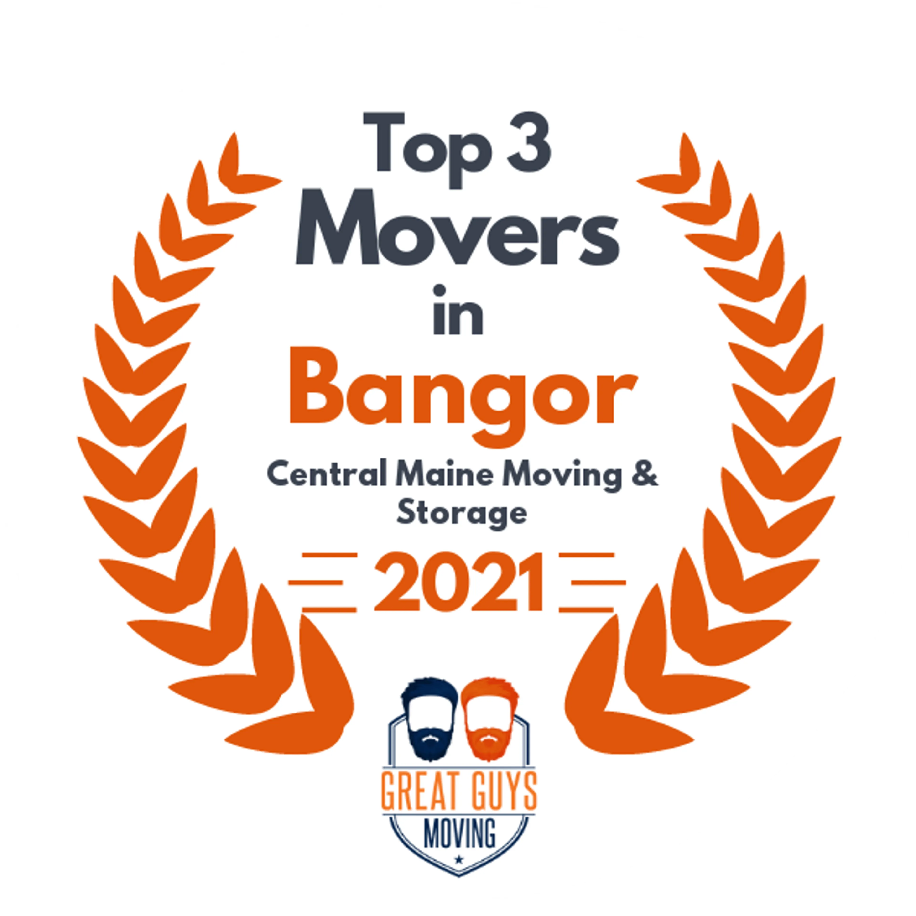 Top 3 Movers in Bangor, ME 2021 award