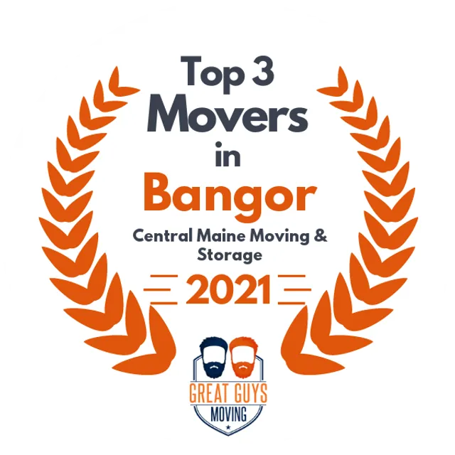 Top 3 Movers in Bangor, ME 2021 award