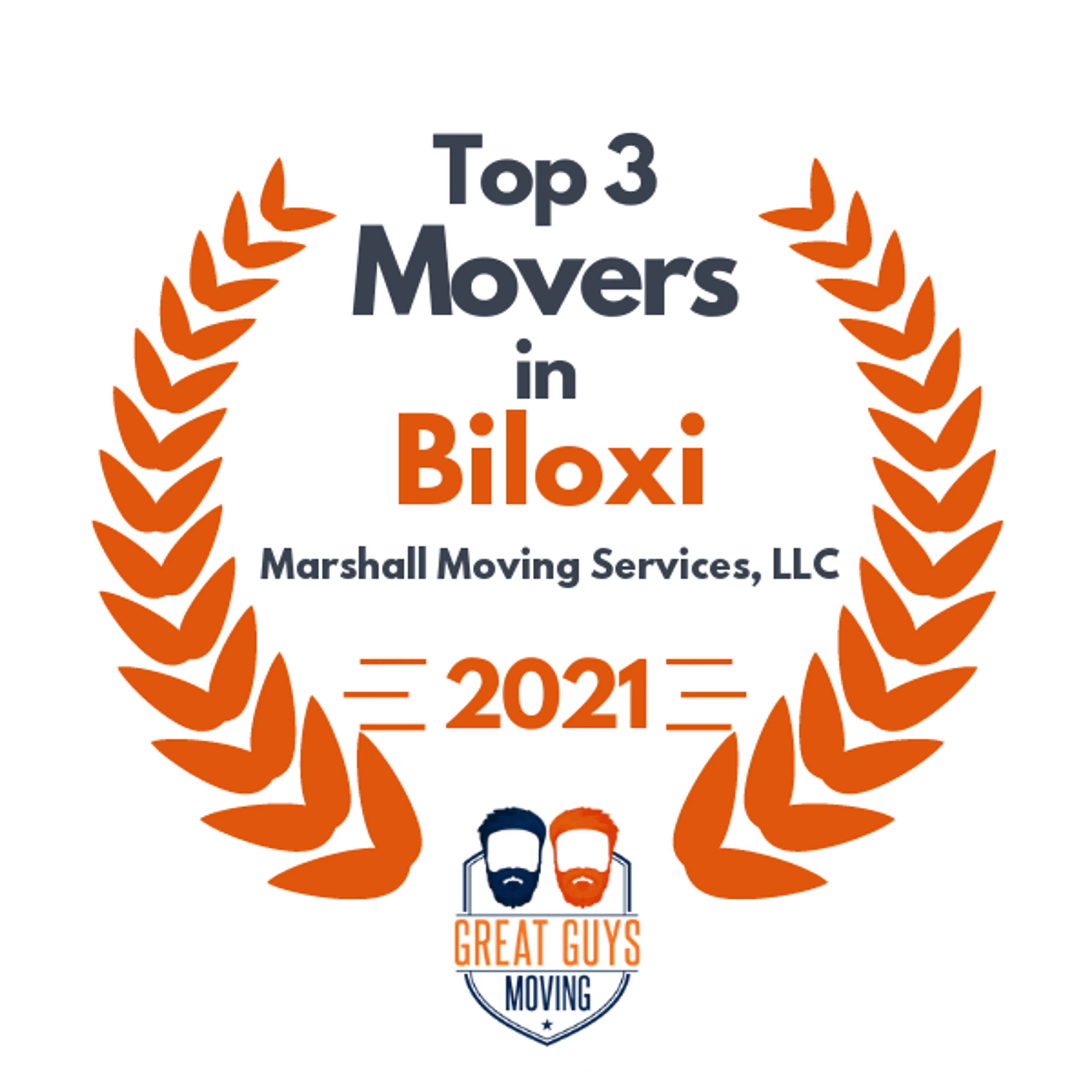 Top 3 Movers in New Orleans, LA 2021 award