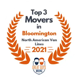 top 3 ranked movers in bloomington 2021 north american van lines image