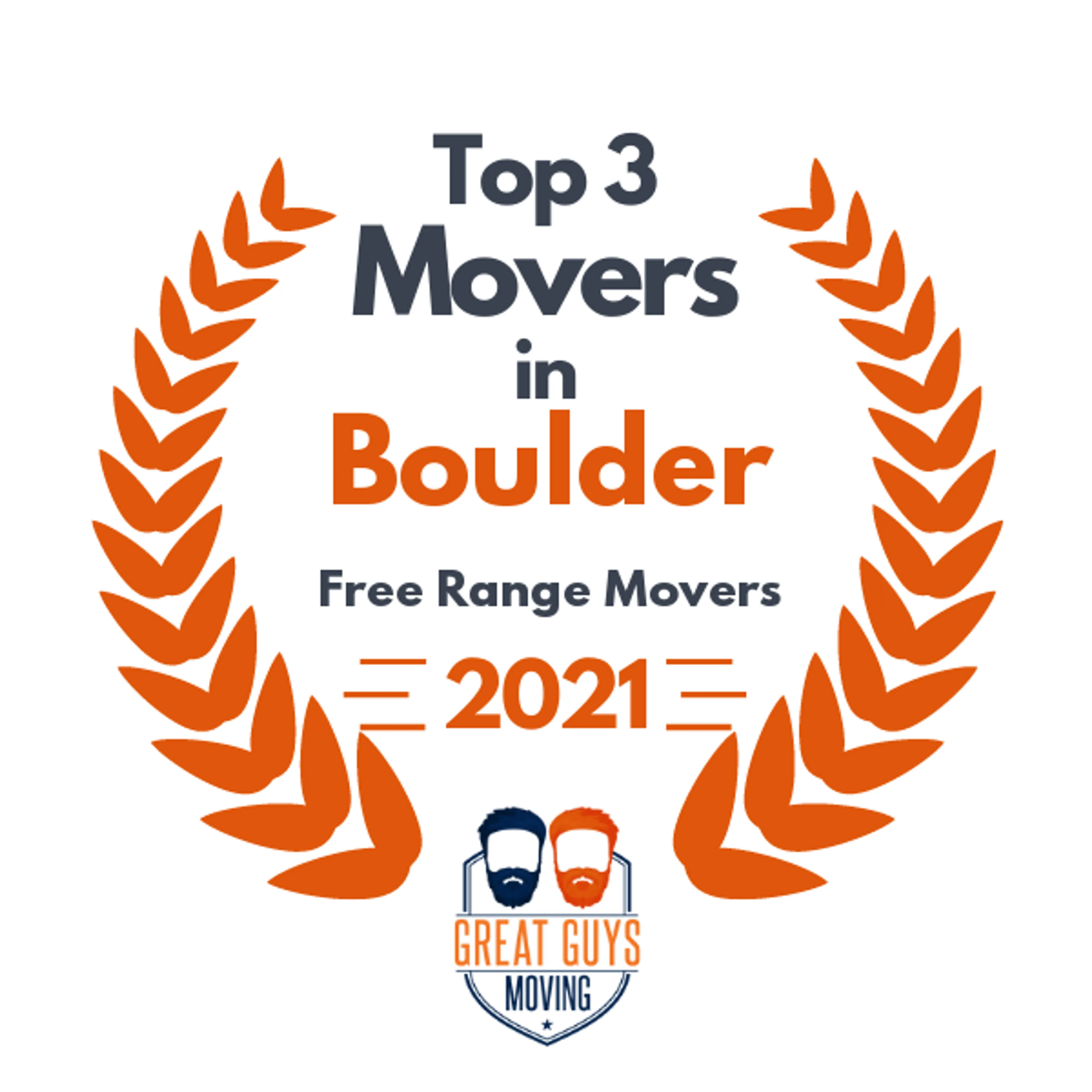 Top 3 Movers in Thornton, CO 2021 award