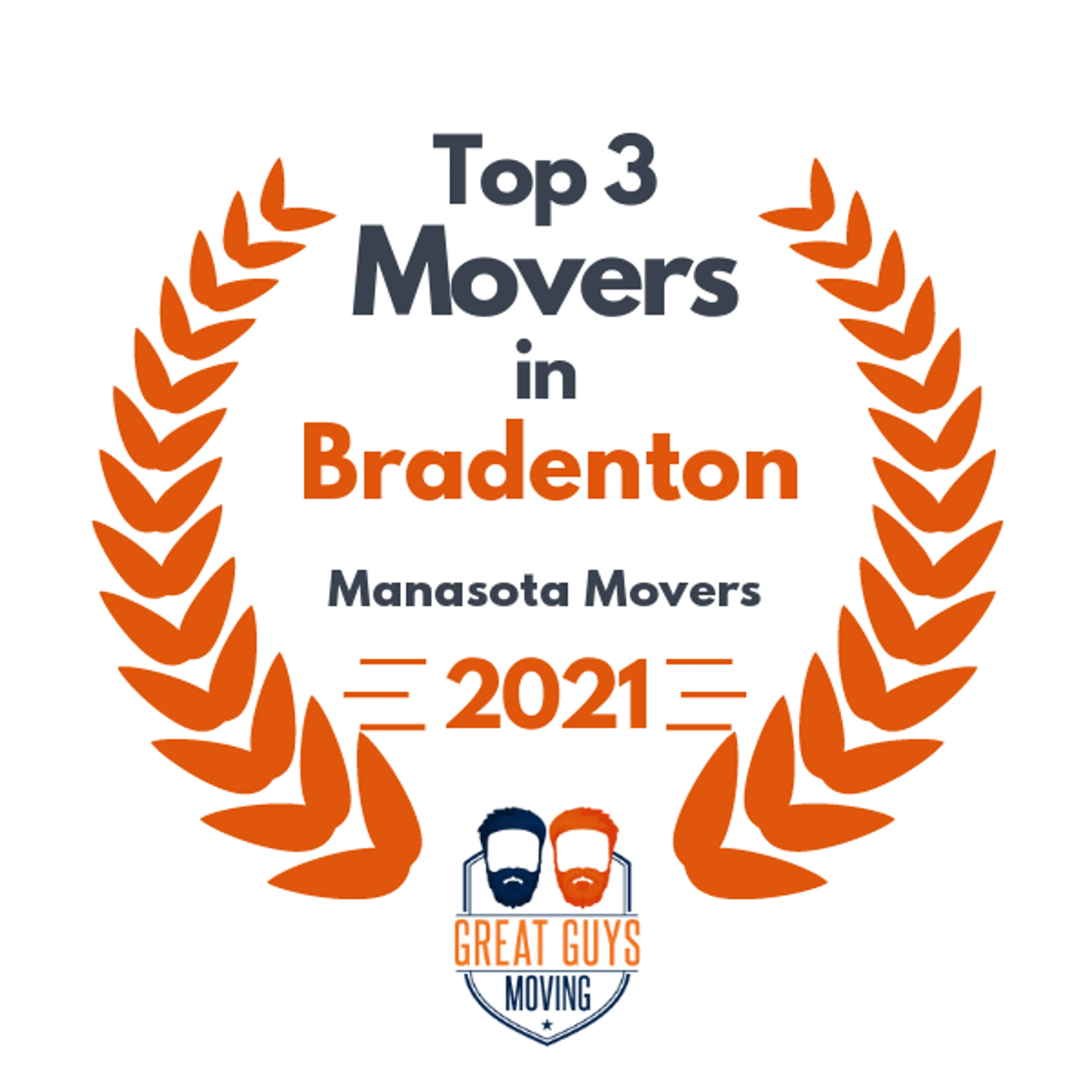 Top 3 Movers in North Port, FL 2021 award
