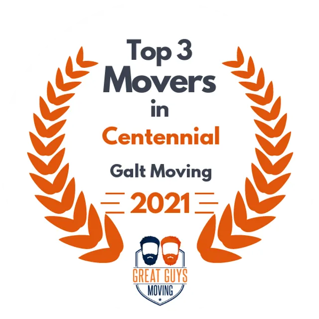 Top 3 Movers in Denver, CO 2021 award