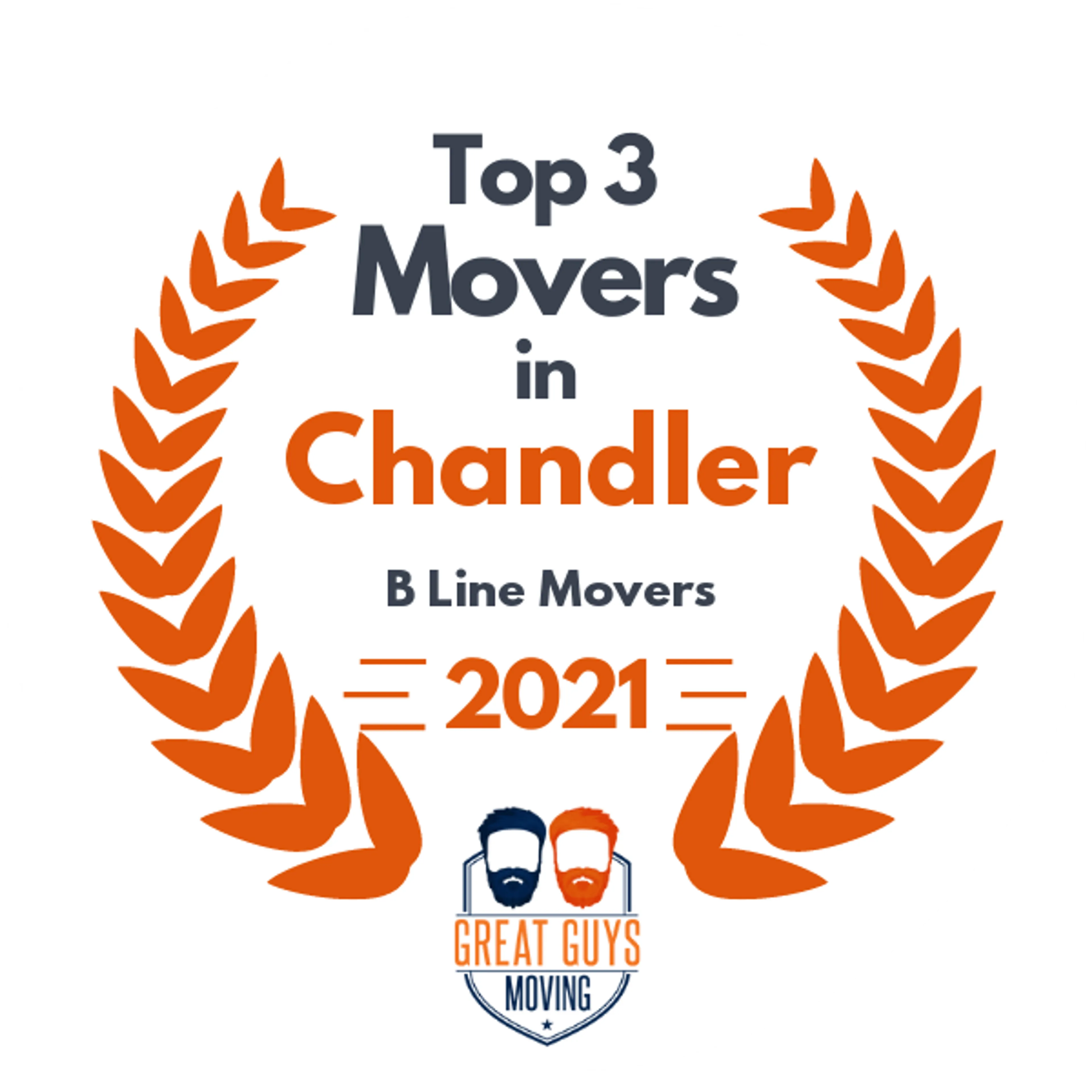 Top 3 Movers in Phoenix, AZ 2021 award