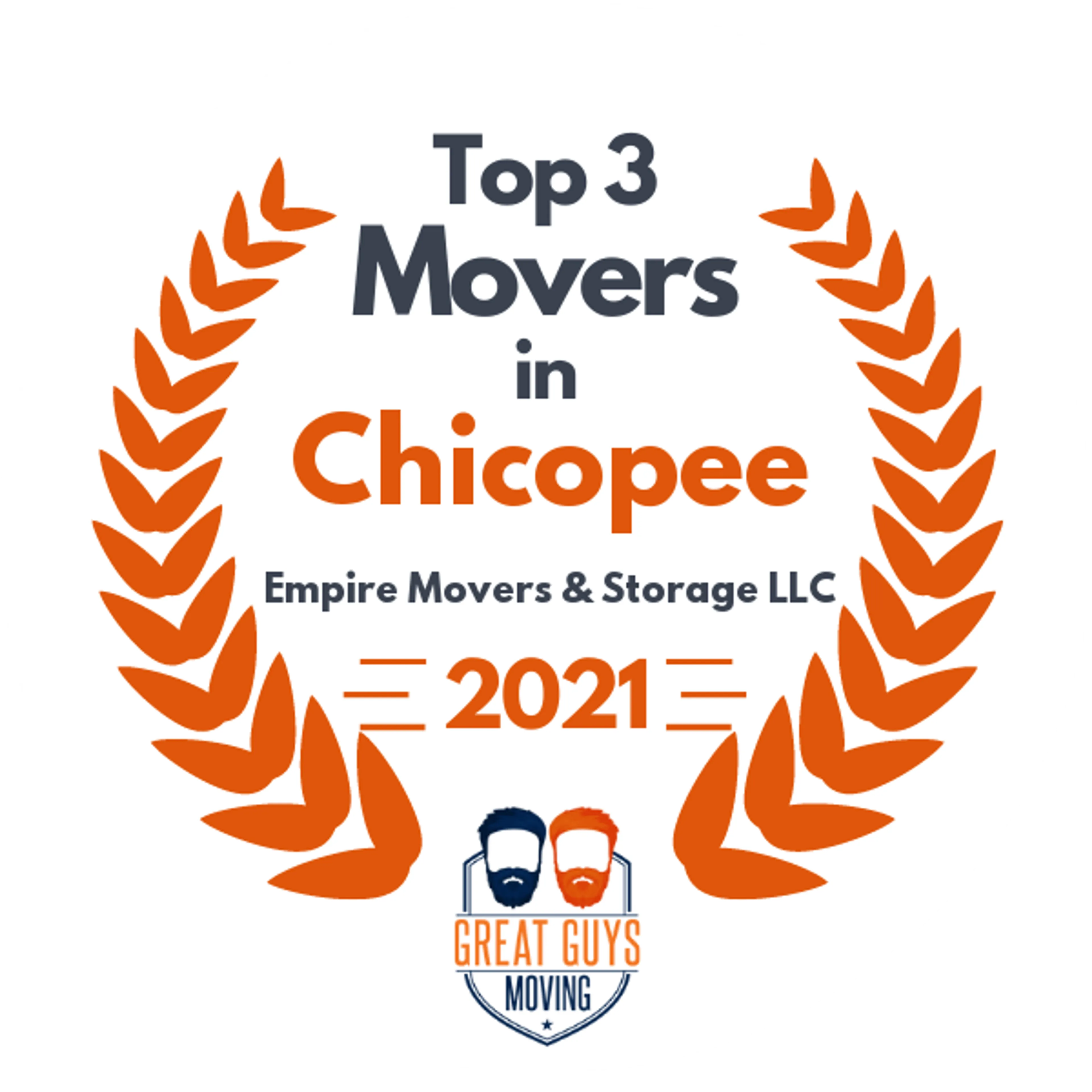 Top 3 Movers in Springfield, MA 2021 award