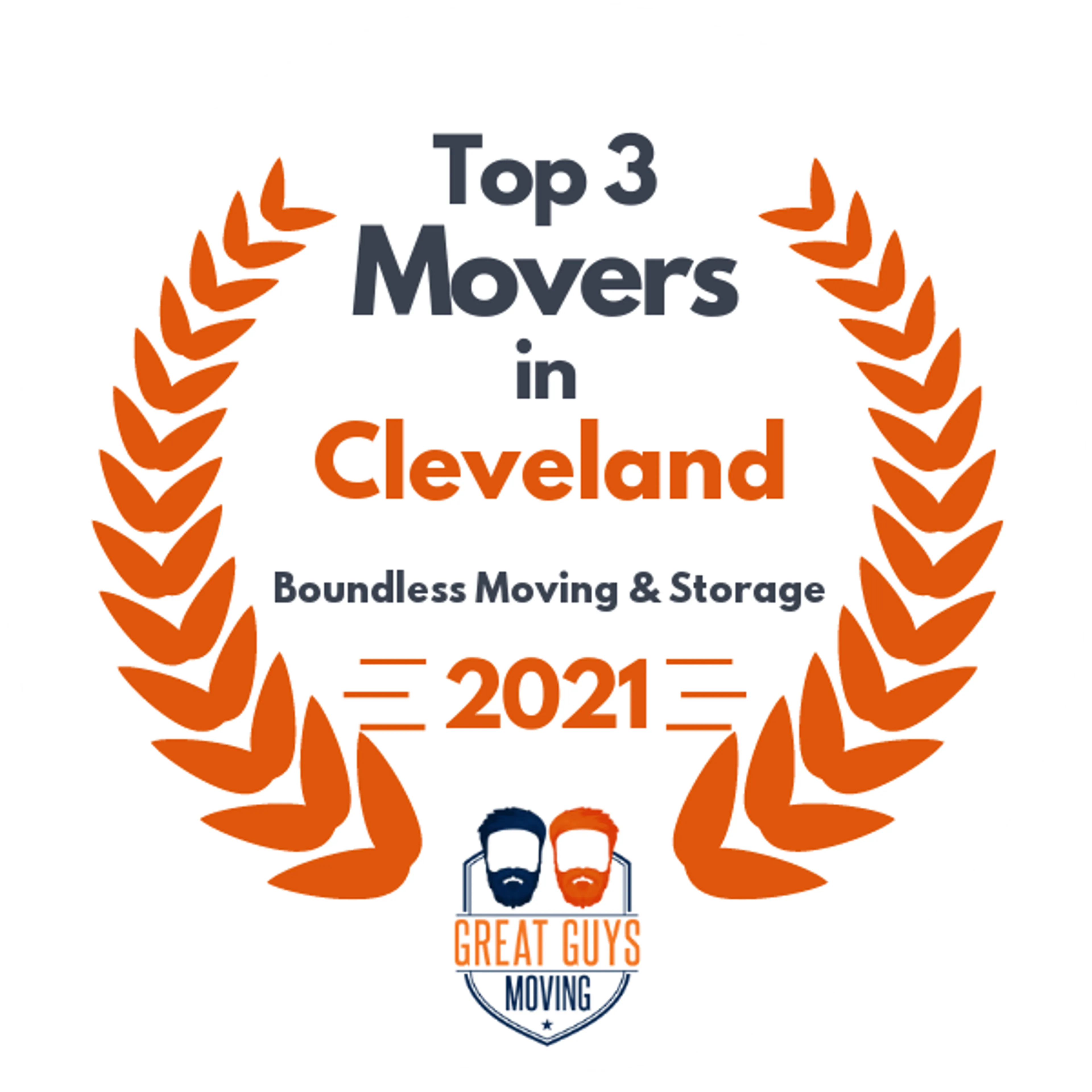 Top 3 Movers in Knoxville, TN 2021 award