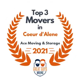 top 3 ranked movers in coeur dalene 2021 ace moving storage image