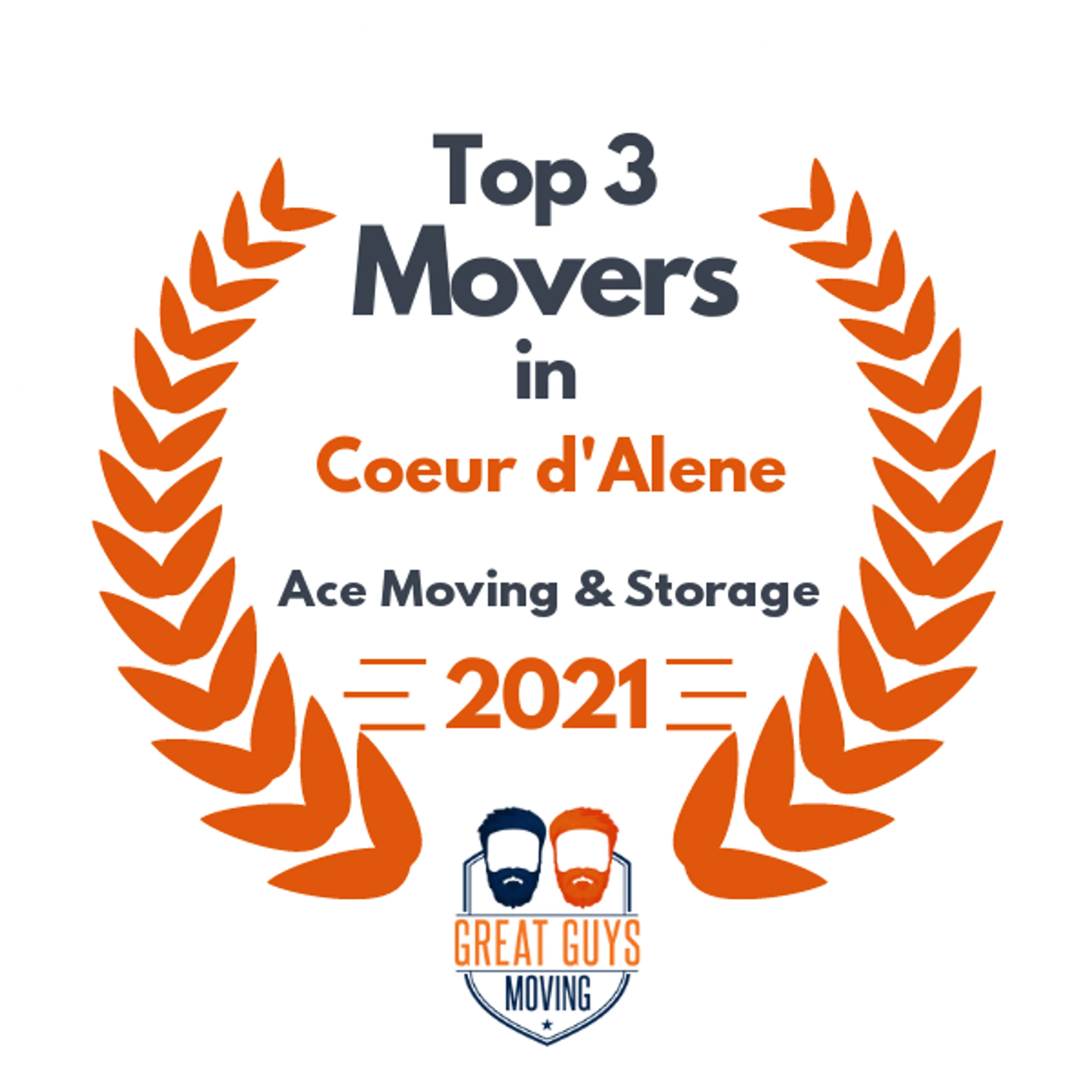 Top 3 Movers in Idaho Falls, ID 2021 award