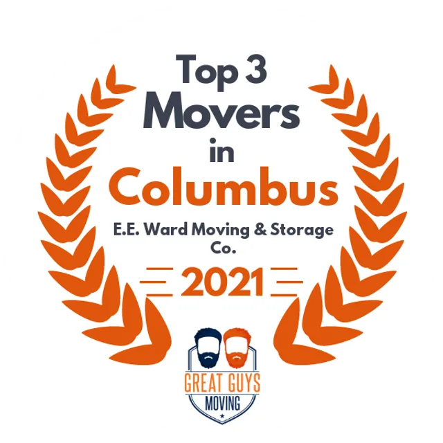 Top 3 Movers in Columbus, OH 2021 award