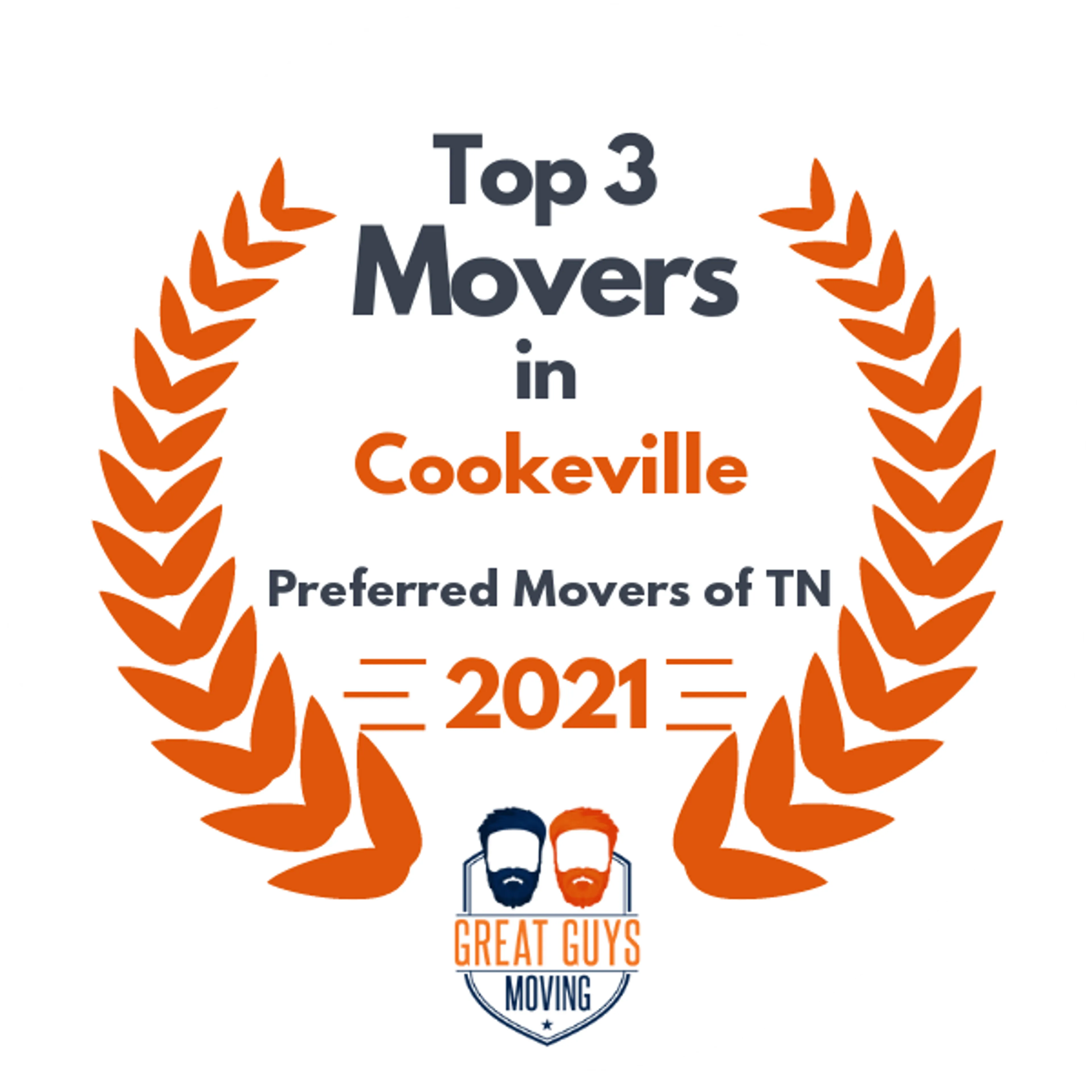 Top 3 Movers in Knoxville, TN 2021 award