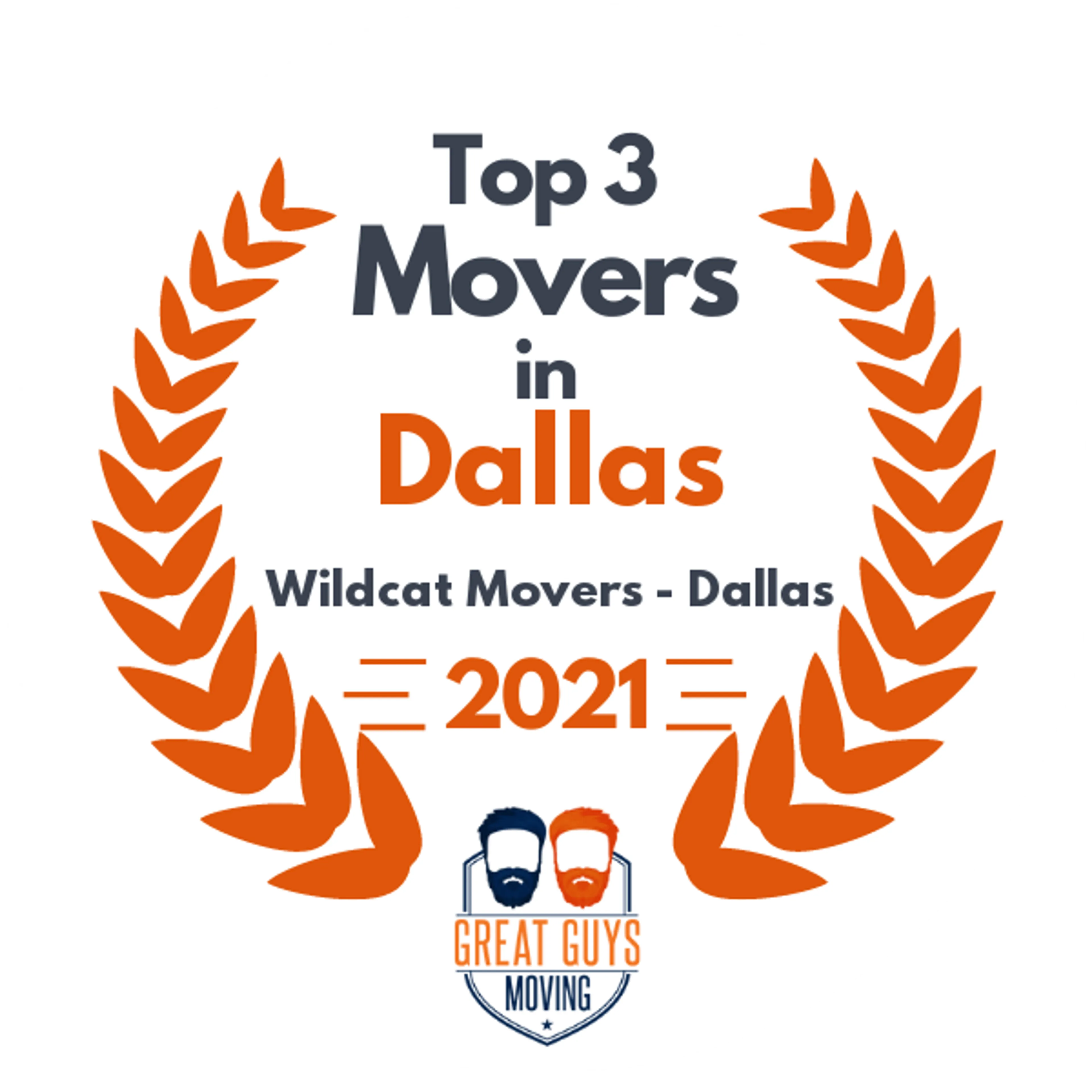 Top 3 Movers in Dallas, TX 2021 award