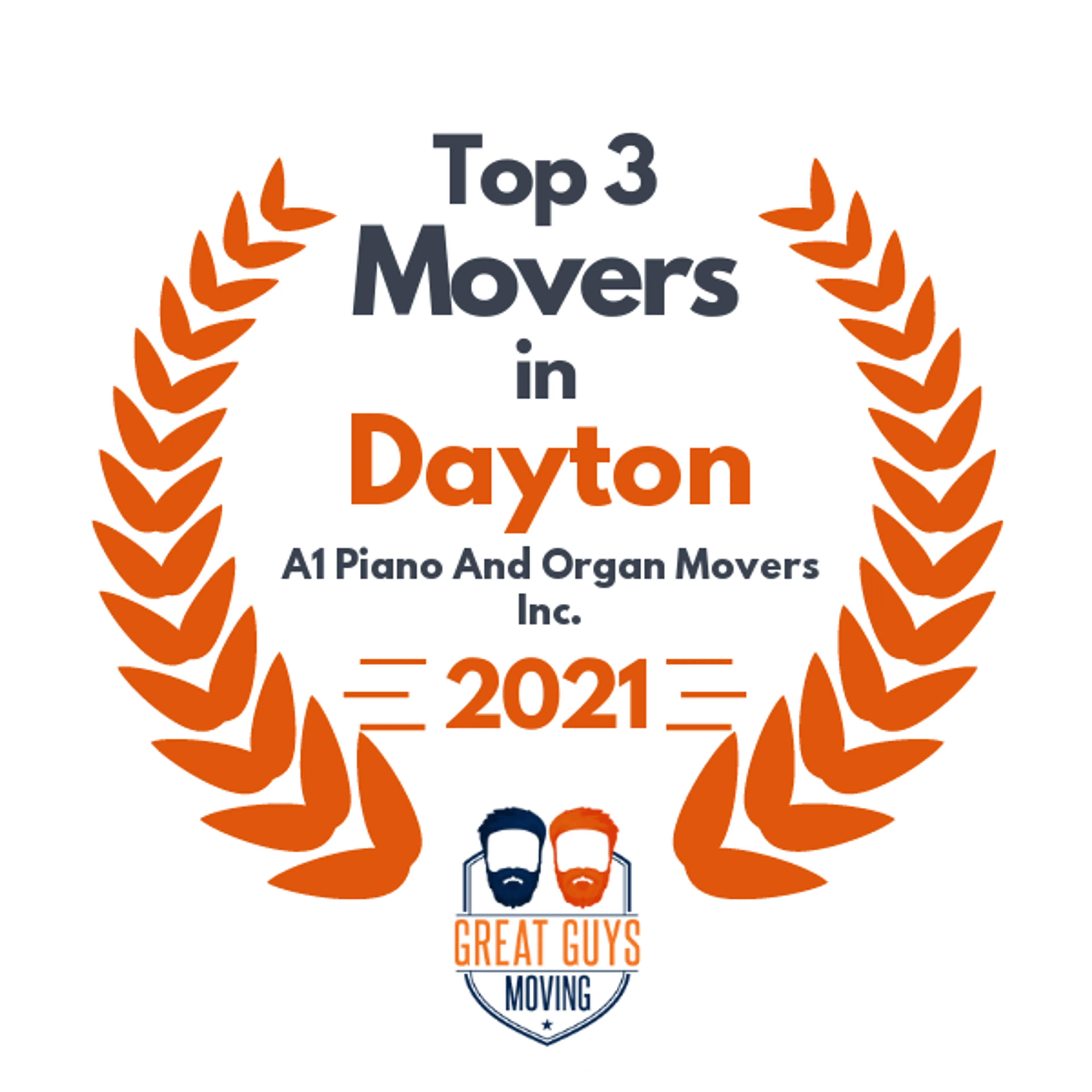 Top 3 Movers in Dayton, OH 2021 award