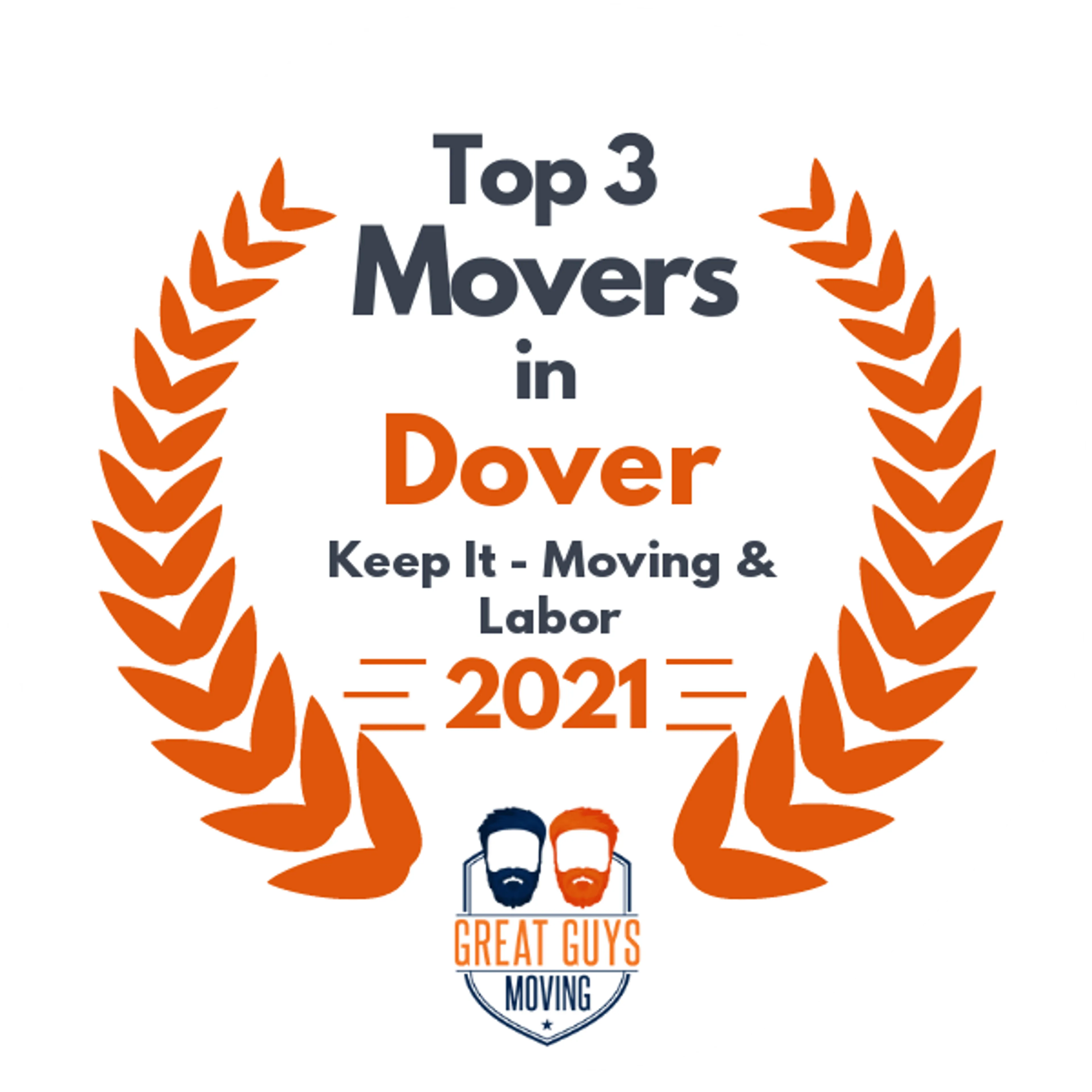 Top 3 Movers in Camden, NJ 2021 award