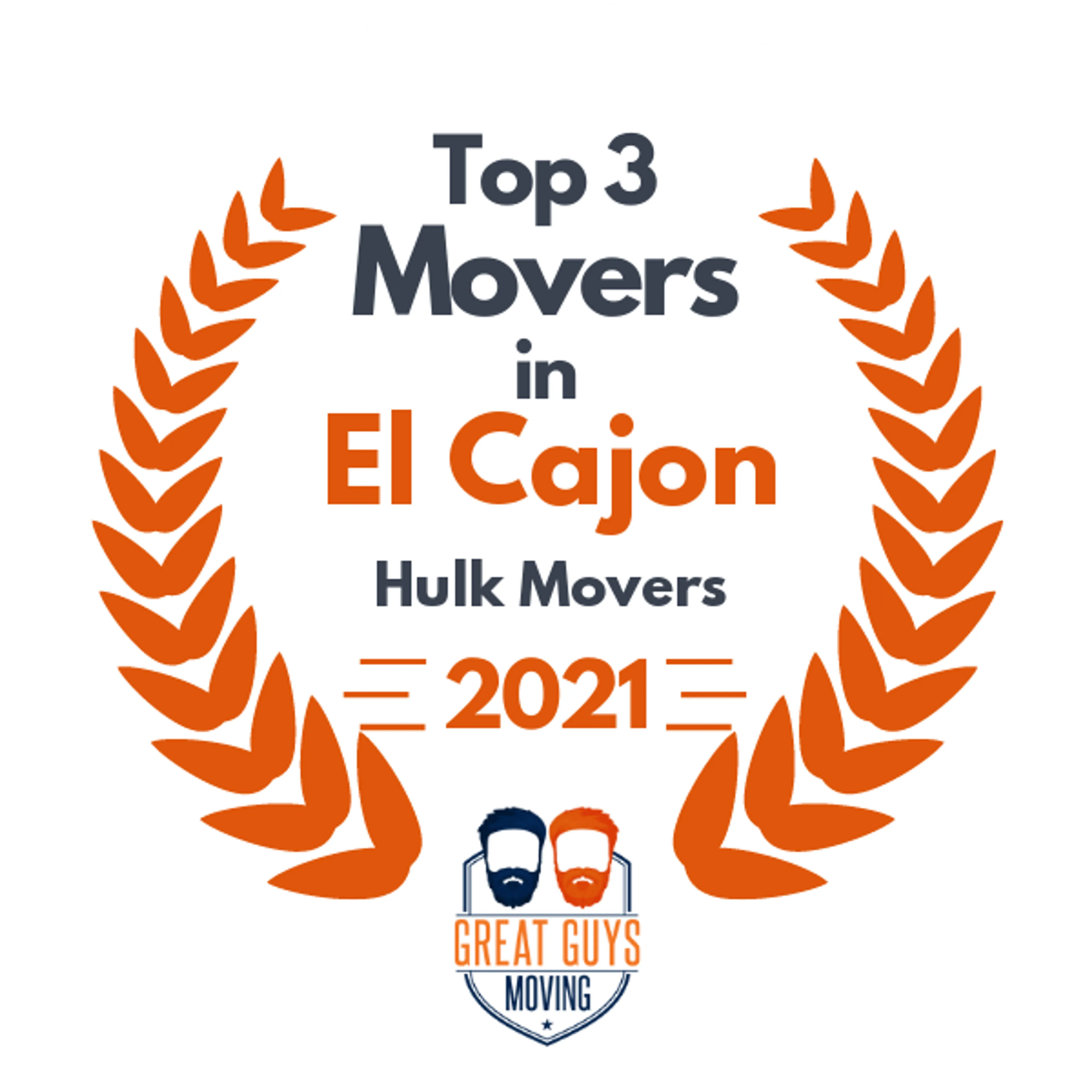 Top 3 Movers in San Diego, CA 2021 award