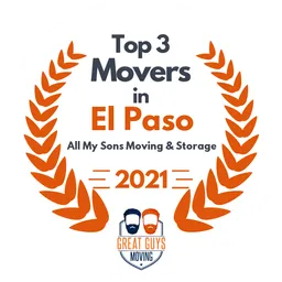 top 3 ranked movers in el paso 2021 all my sons moving storage image