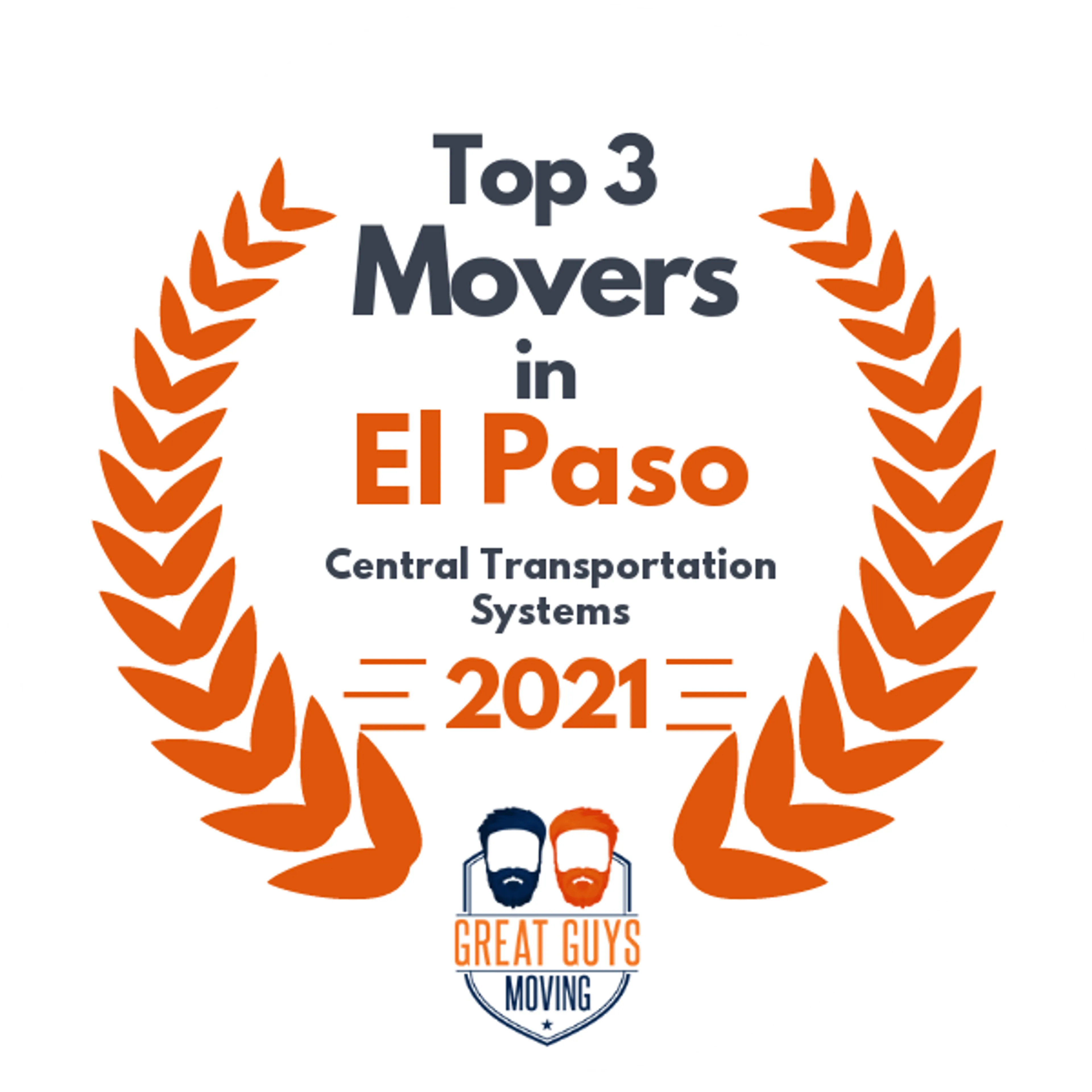 Top 3 Movers in El Paso, TX 2021 award