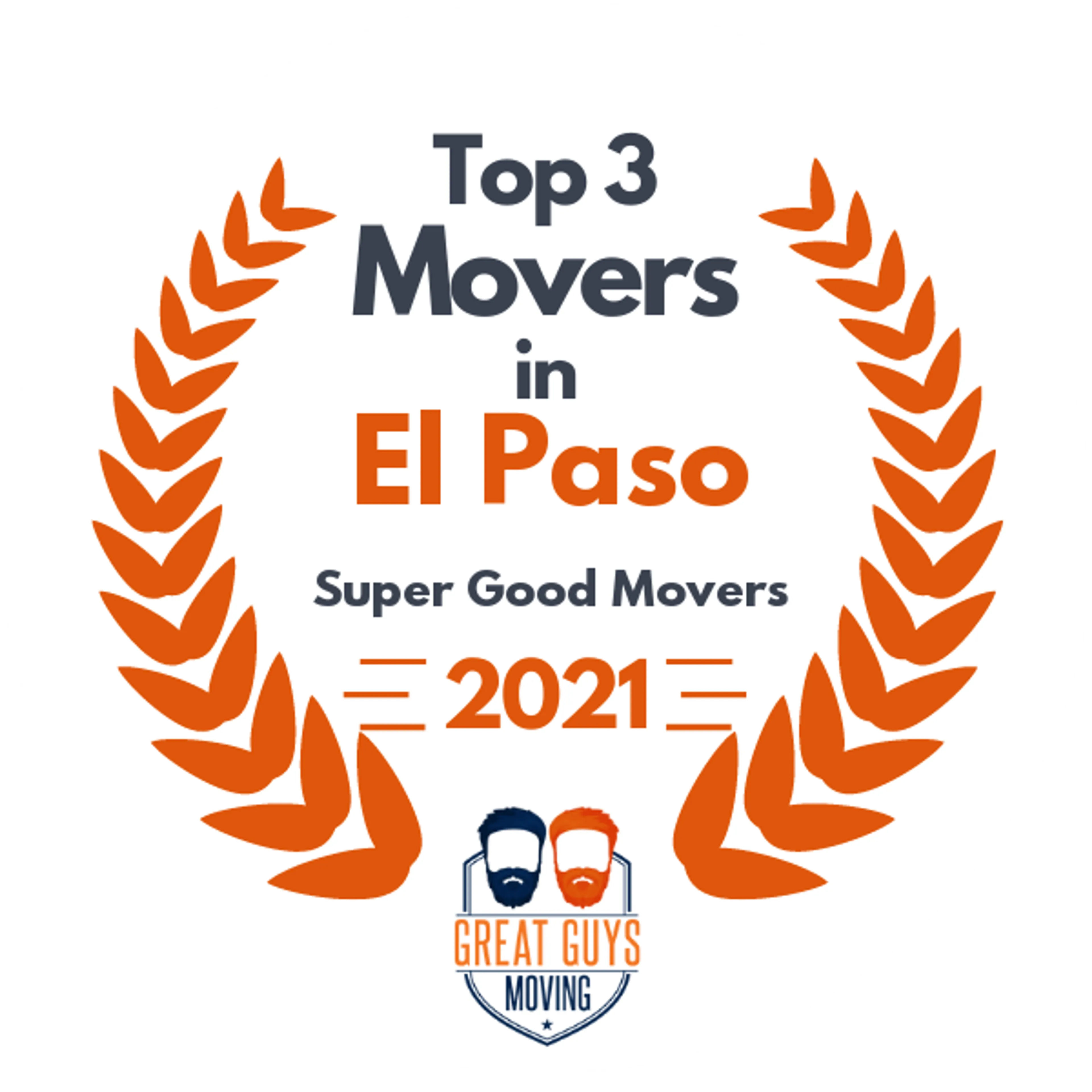 Top 3 Movers in El Paso, TX 2021 award
