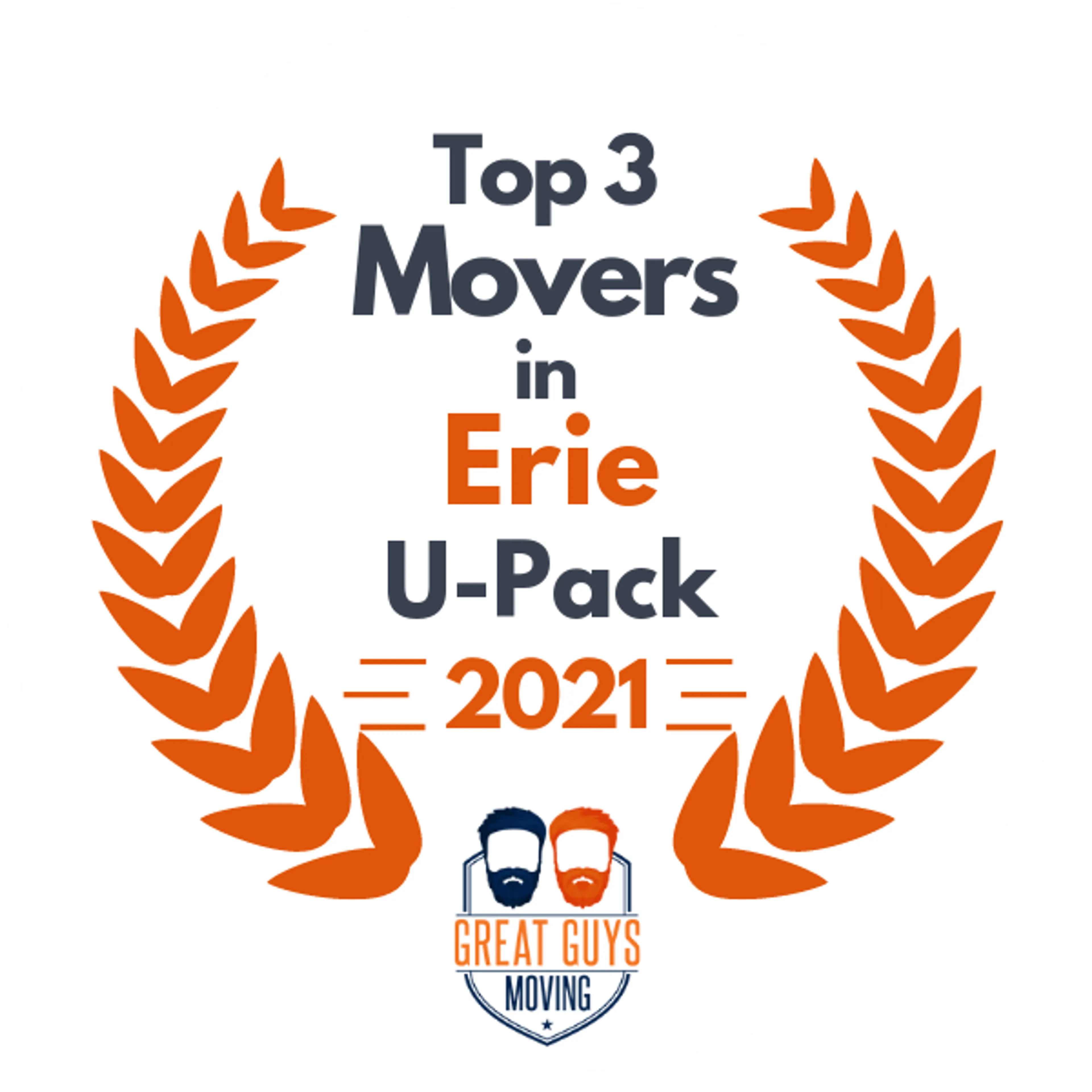 Top 3 Movers in Erie, PA 2021 award