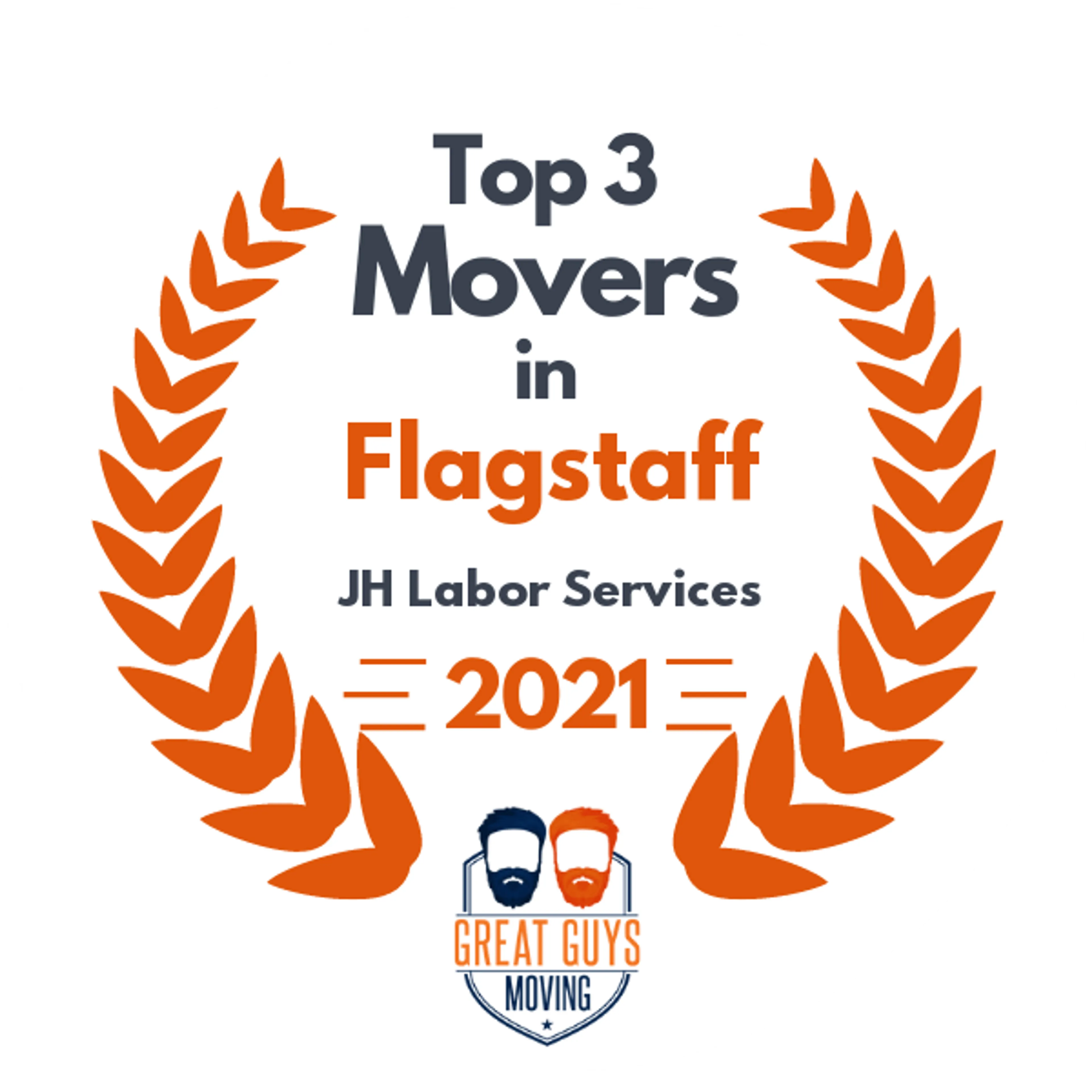 Top 3 Movers in Flagstaff, AZ 2021 award