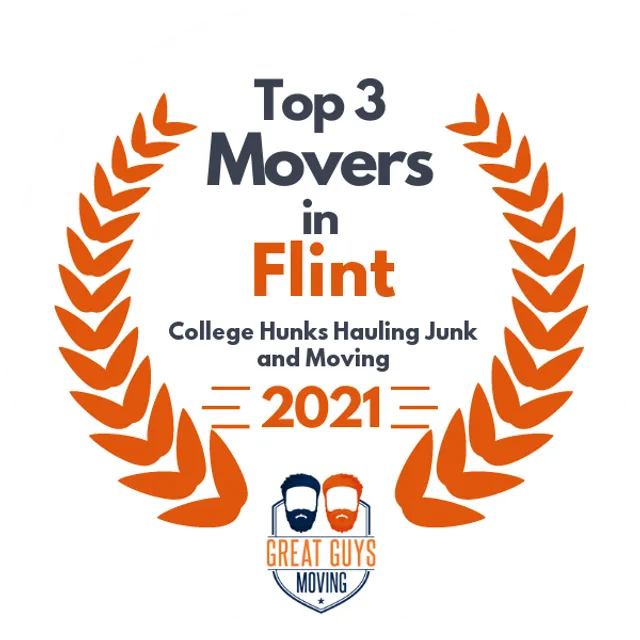 Top 3 Movers in Flint, MI 2021 award