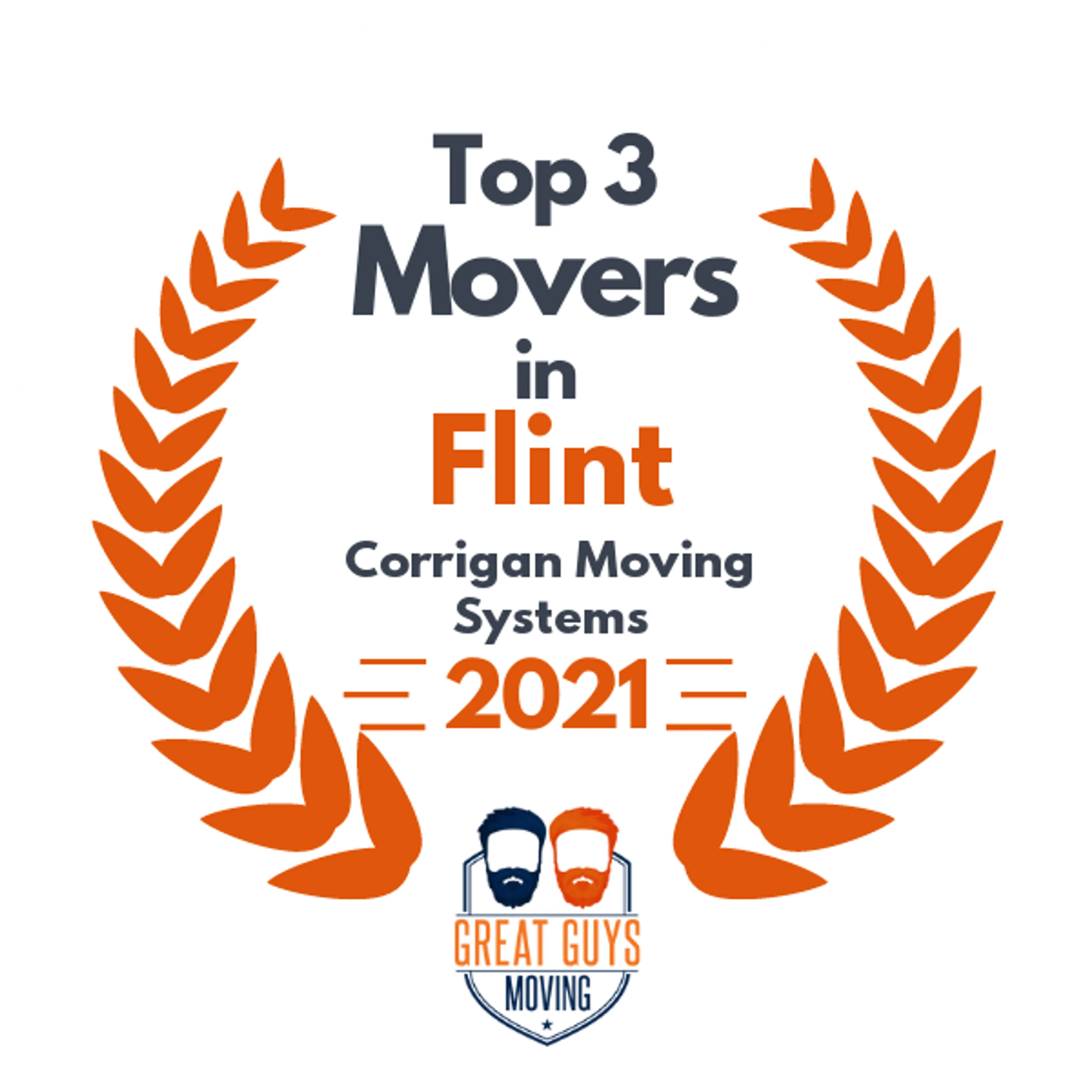 Top 3 Movers in Flint, MI 2021 award