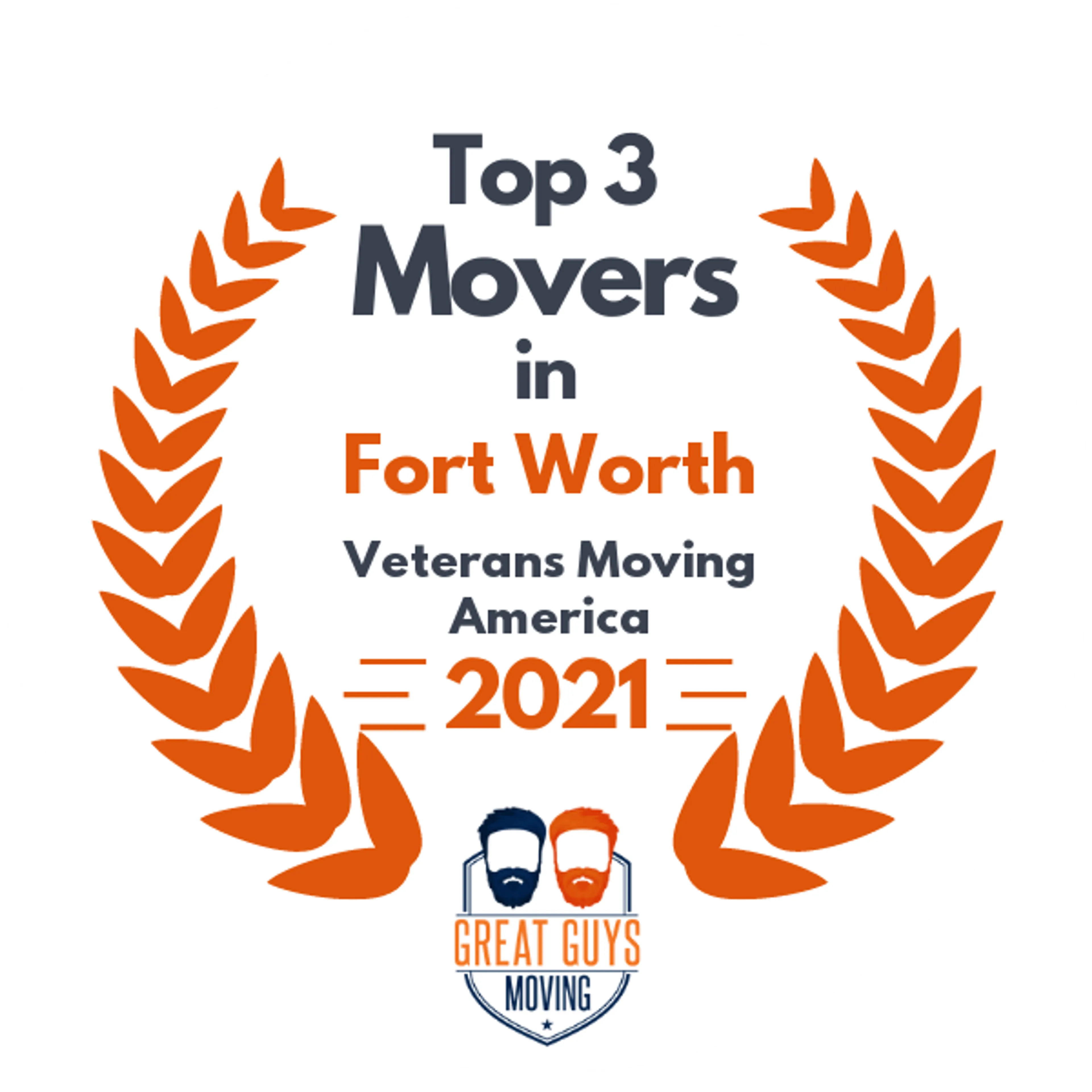 Top 3 Movers in Fort Worth, TX 2021 award
