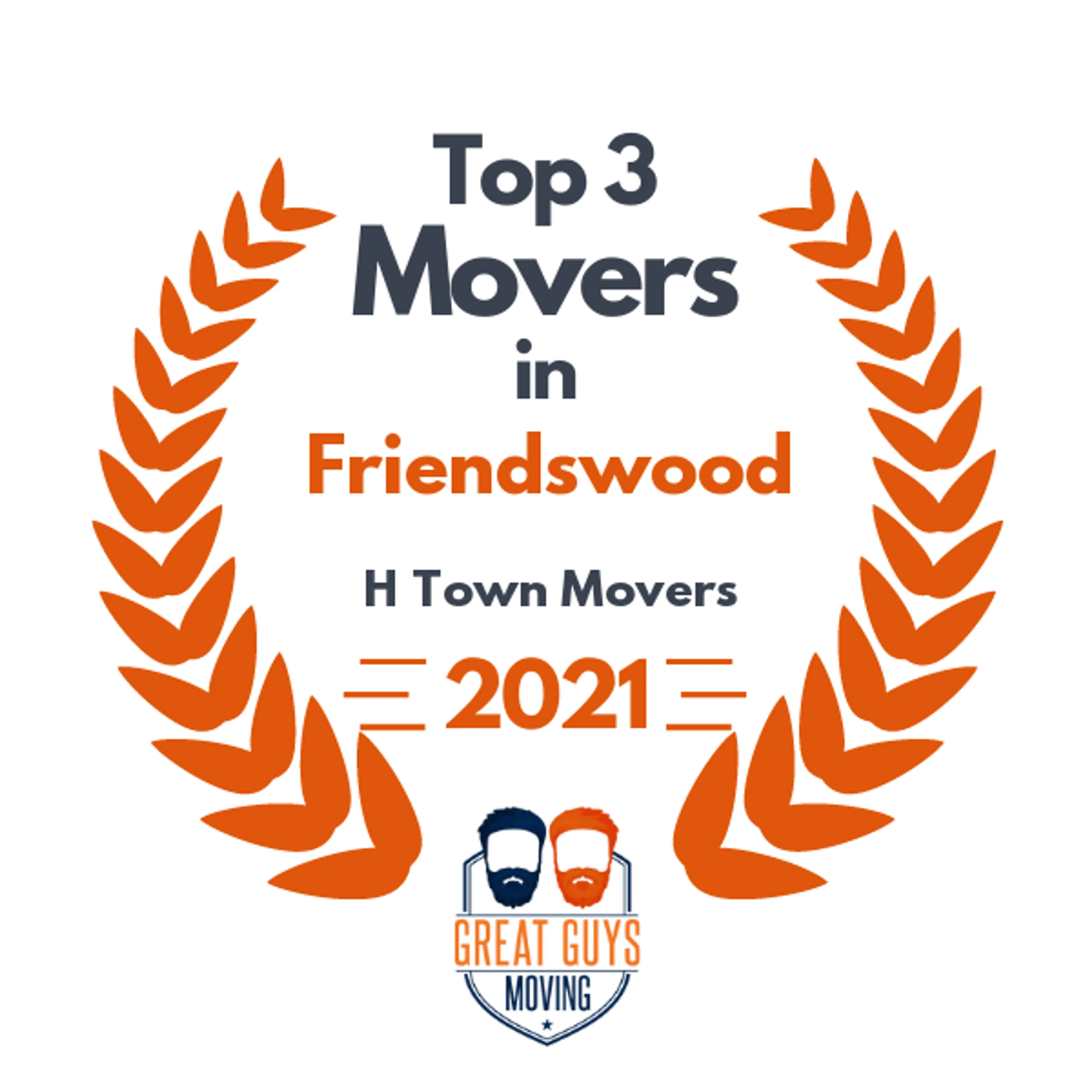 Top 3 Movers in Houston, TX 2021 award