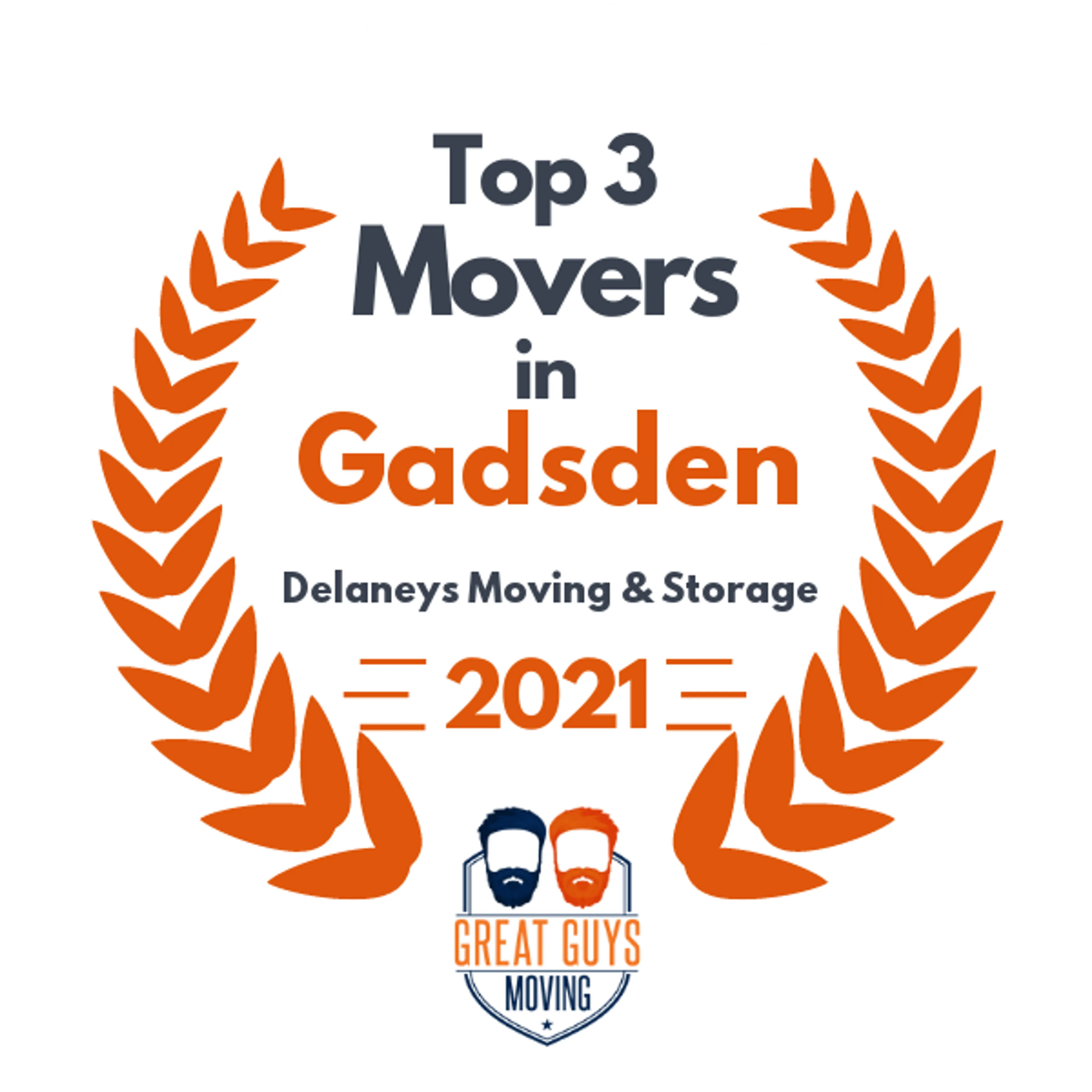 Top 3 Movers in Birmingham, AL 2021 award