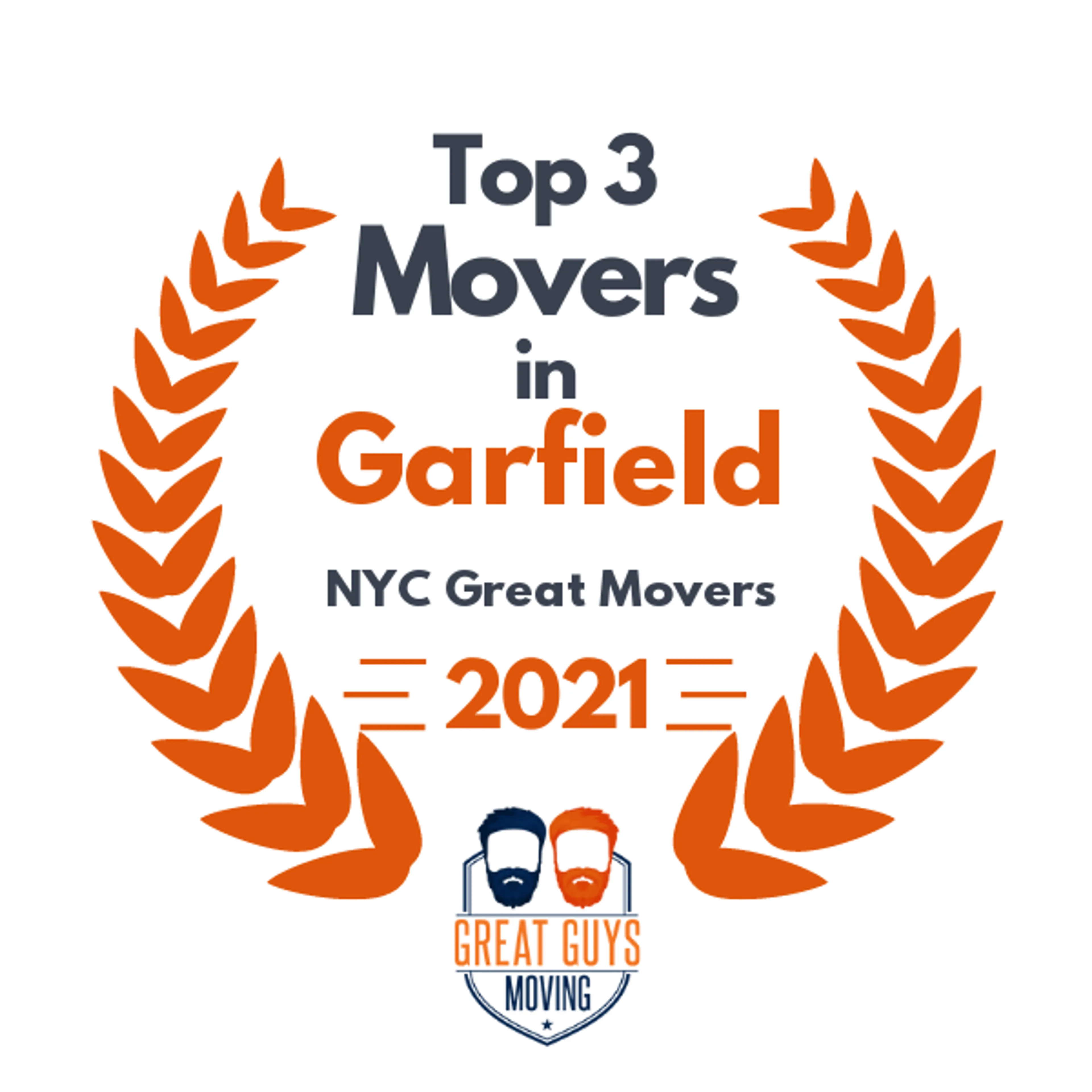 Top 3 Movers in New York City, NY 2021 award