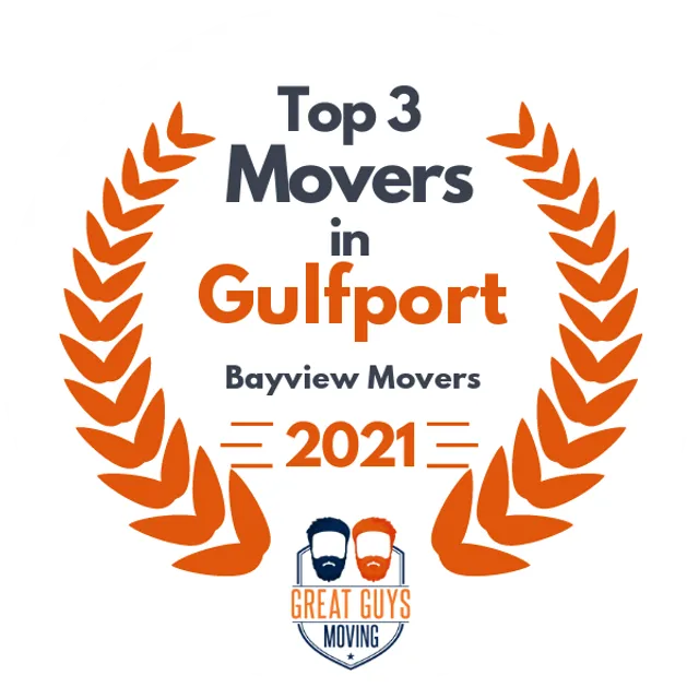 Top 3 Movers in Gulfport, MS 2021 award