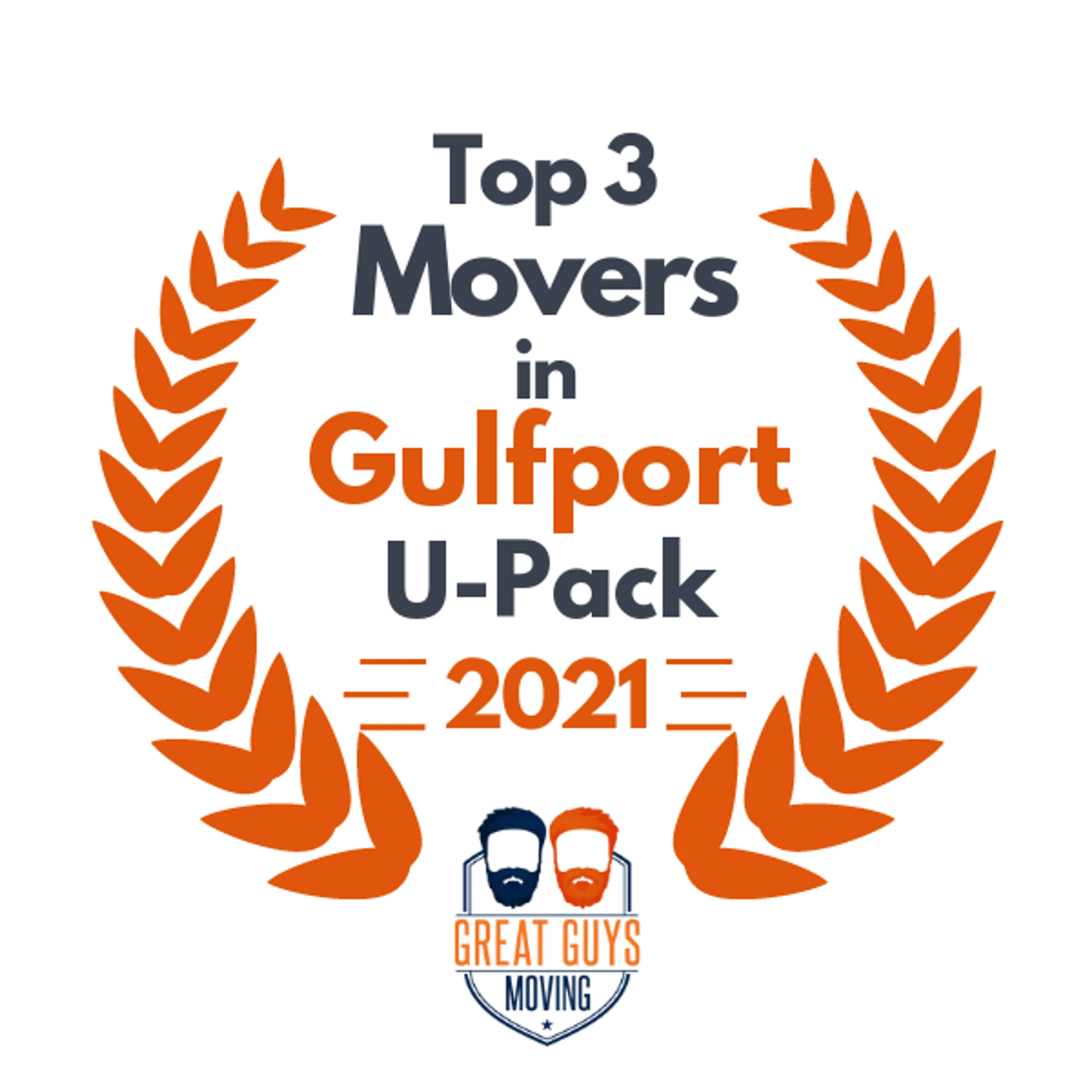 Top 3 Movers in Gulfport, MS 2021 award