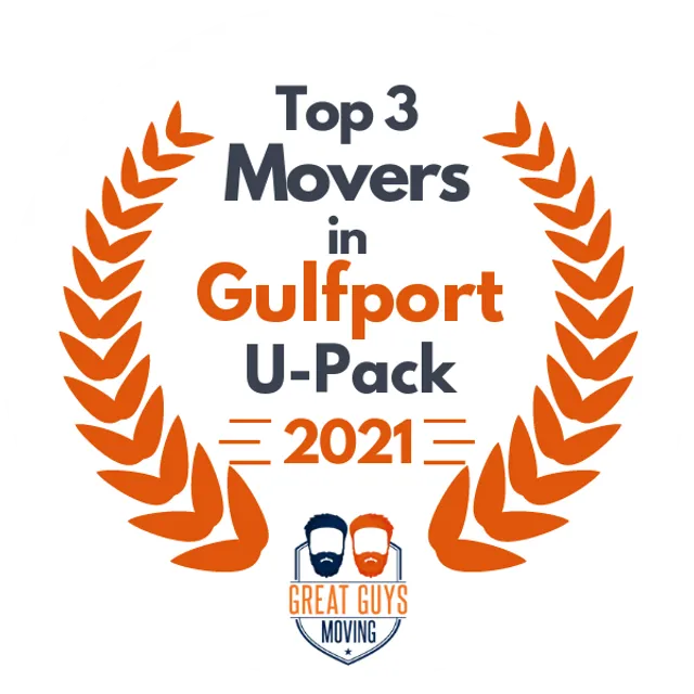 Top 3 Movers in Gulfport, MS 2021 award