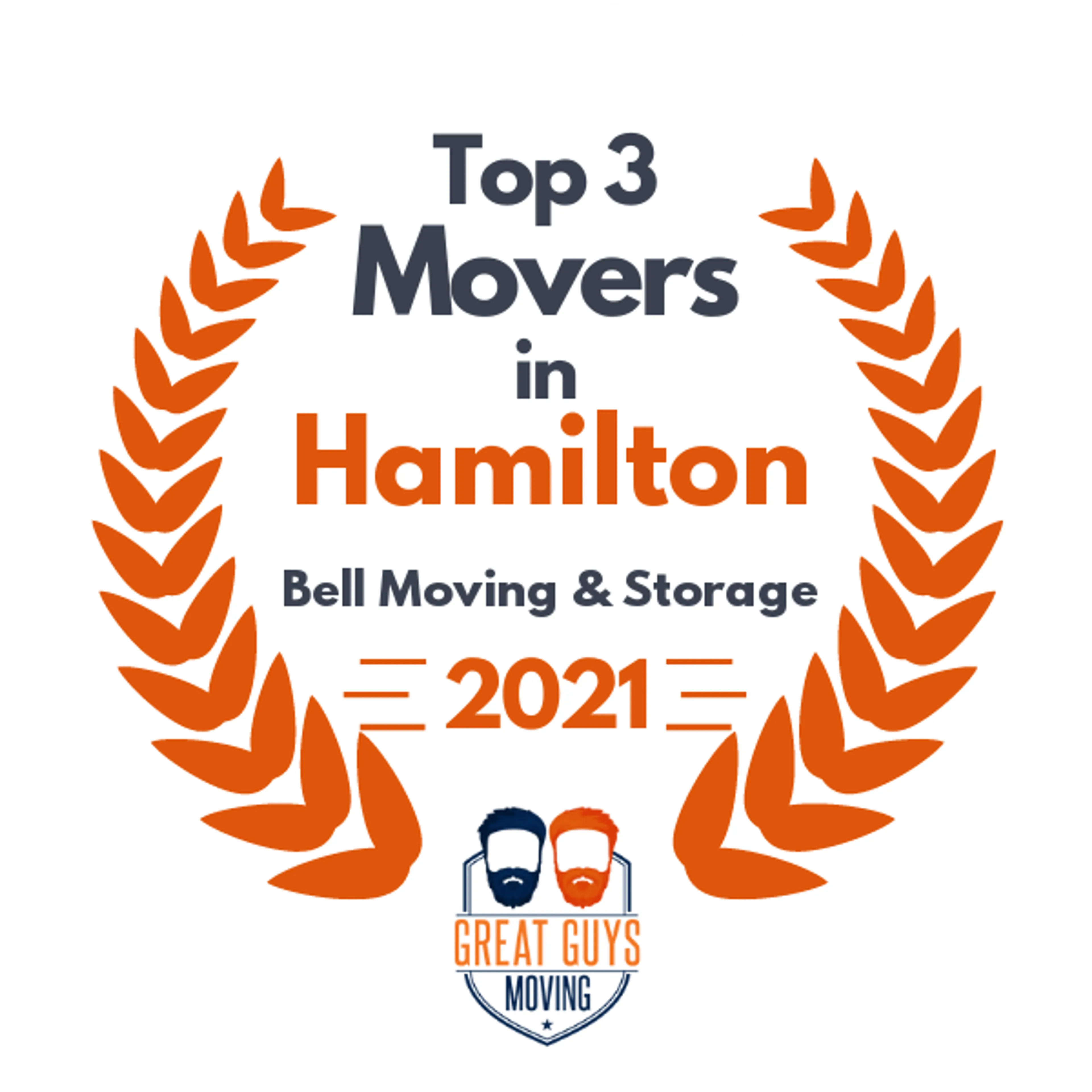 Top 3 Movers in Cincinnati, OH 2021 award