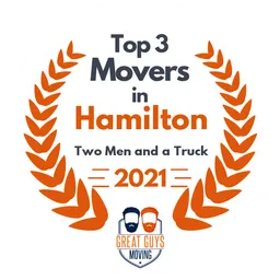 top 3 ranked movers in hamilton 2021 two men and a truck image