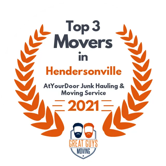 Top 3 Movers in Nashville, TN 2021 award