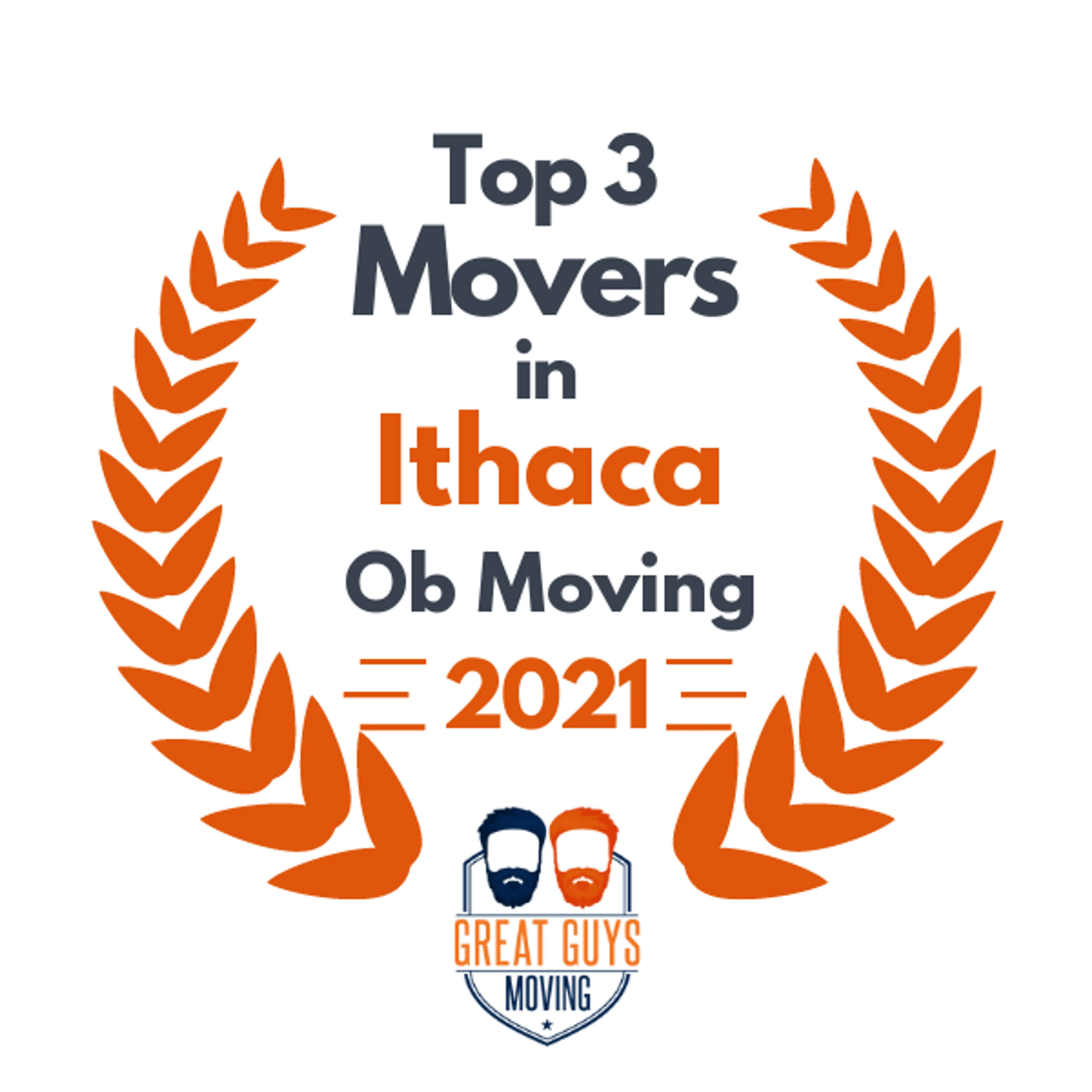 Top 3 Movers in Binghamton, NY 2021 award