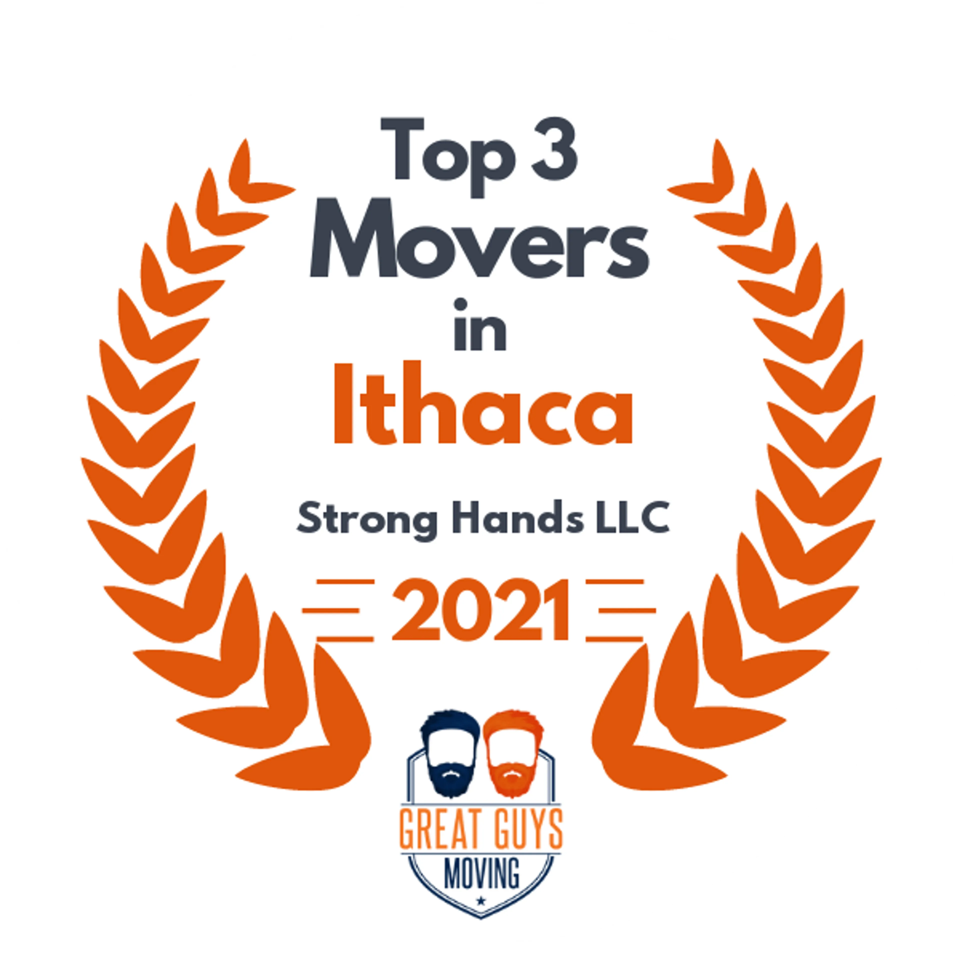Top 3 Movers in Ithaca, NY 2021 award