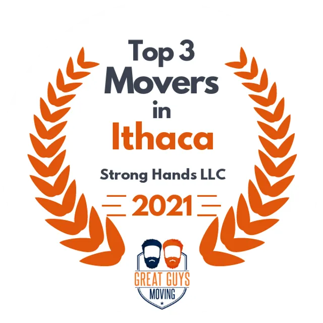 Top 3 Movers in Ithaca, NY 2021 award